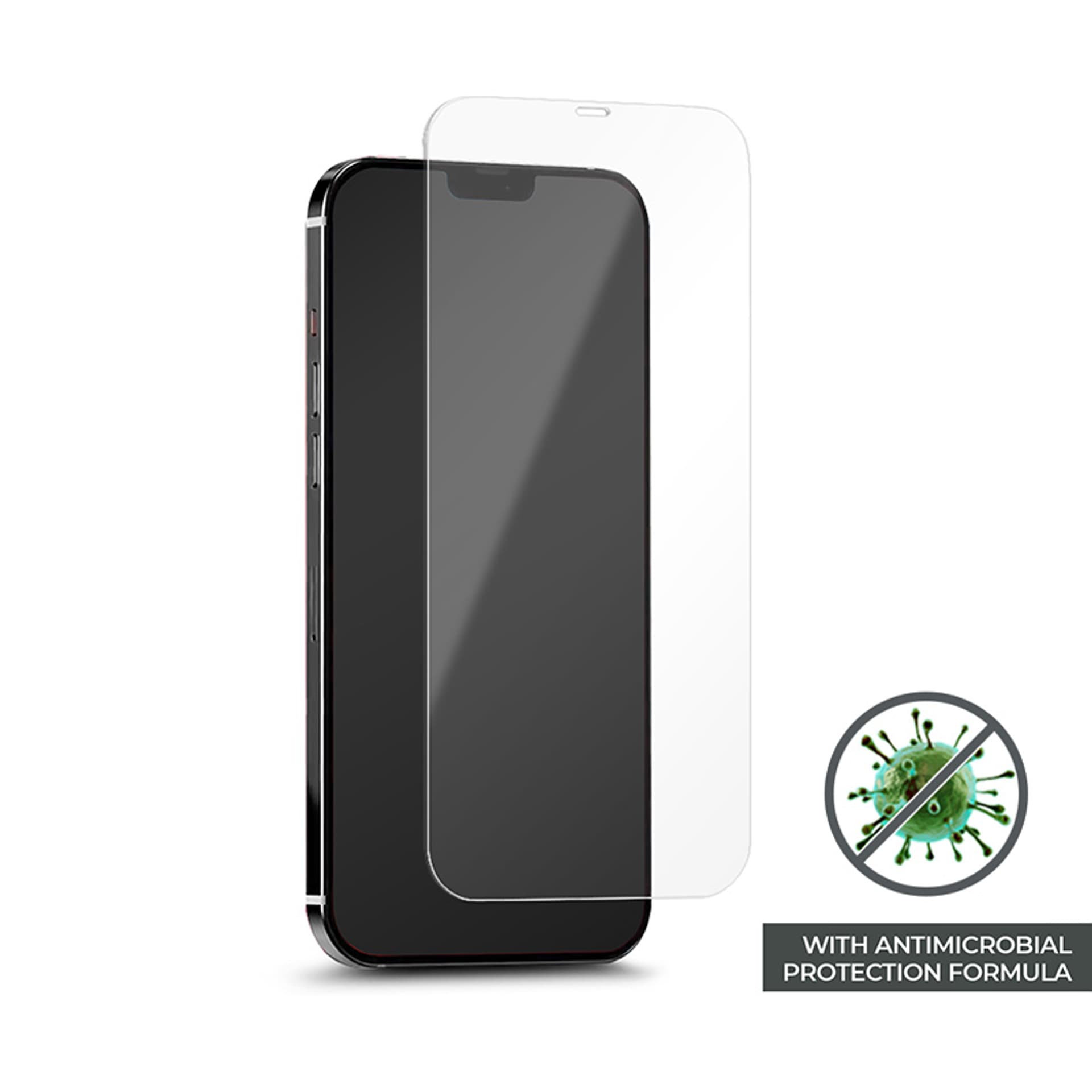 

PURO Anti-Bacterial Szkło ochronne hartowane z ochroną antybakteryjną na ekran iPhone 12 Mini