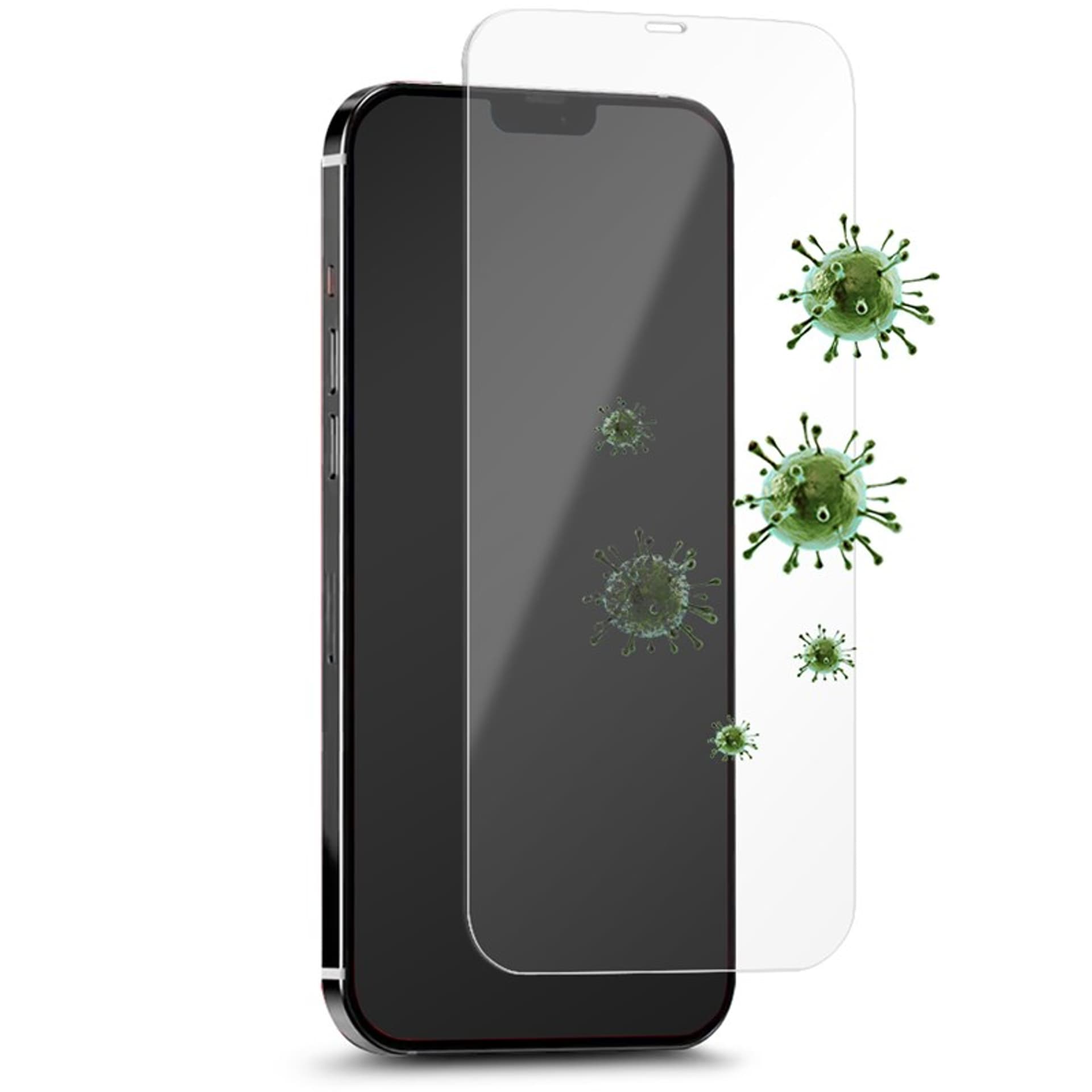 

PURO Anti-Bacterial Szkło ochronne hartowane z ochroną antybakteryjną na ekran iPhone 12 Pro Max