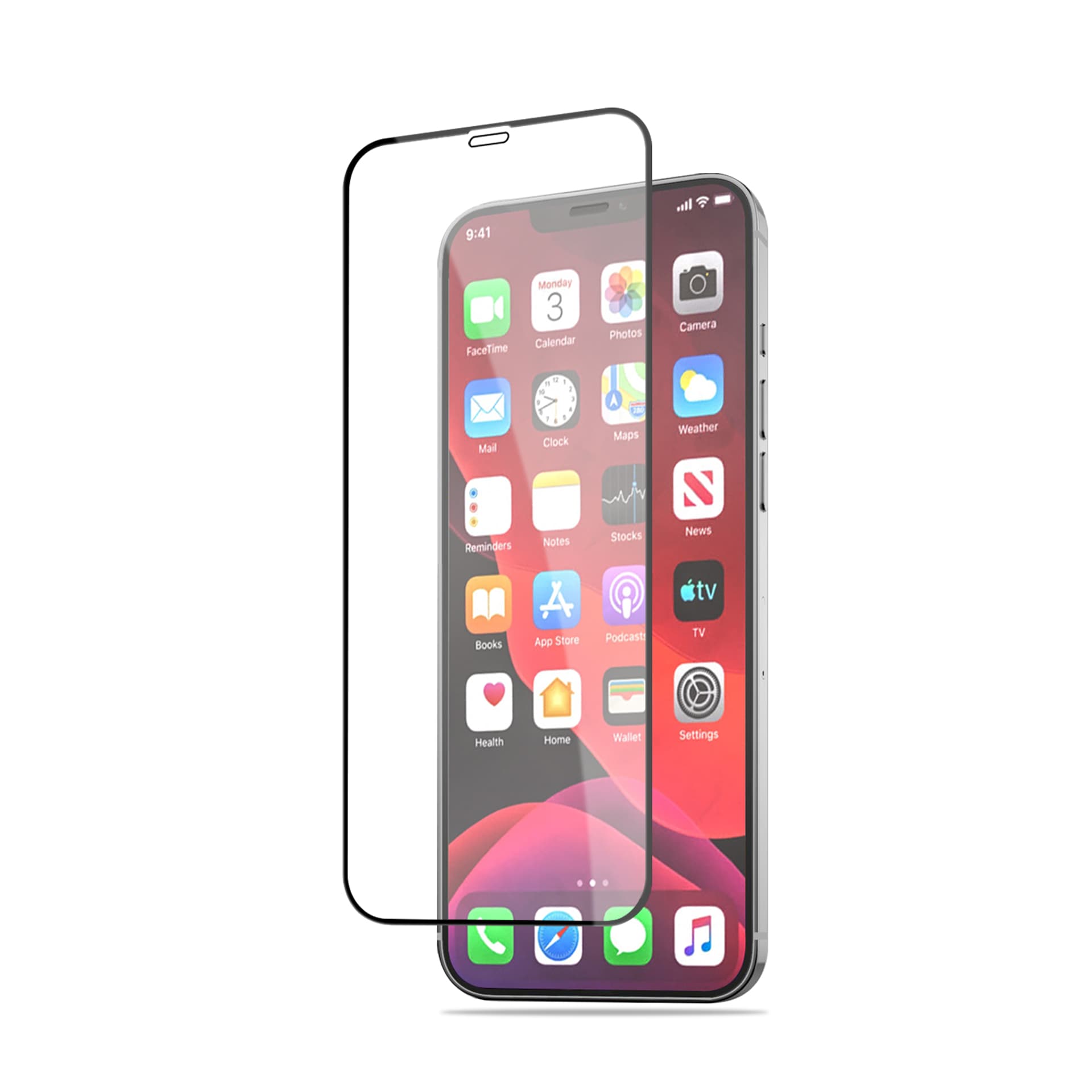 

Mocolo 2.5D Full Glue Glass - Szkło ochronne iPhone 13 Mini