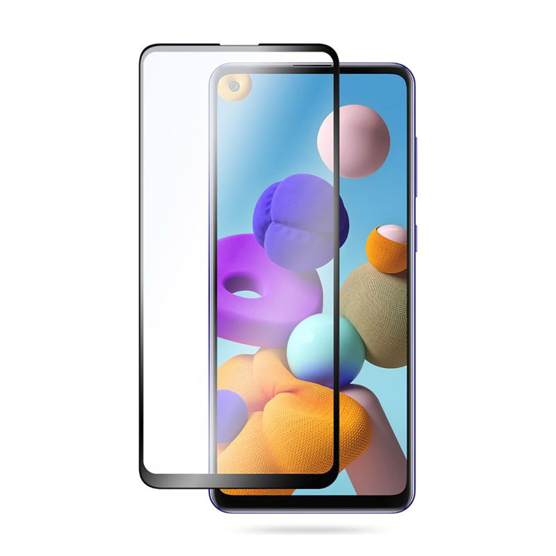 

Crong 7D Nano Flexible Glass - Szkło hybrydowe 9H na cały ekran Samsung Galaxy A21s