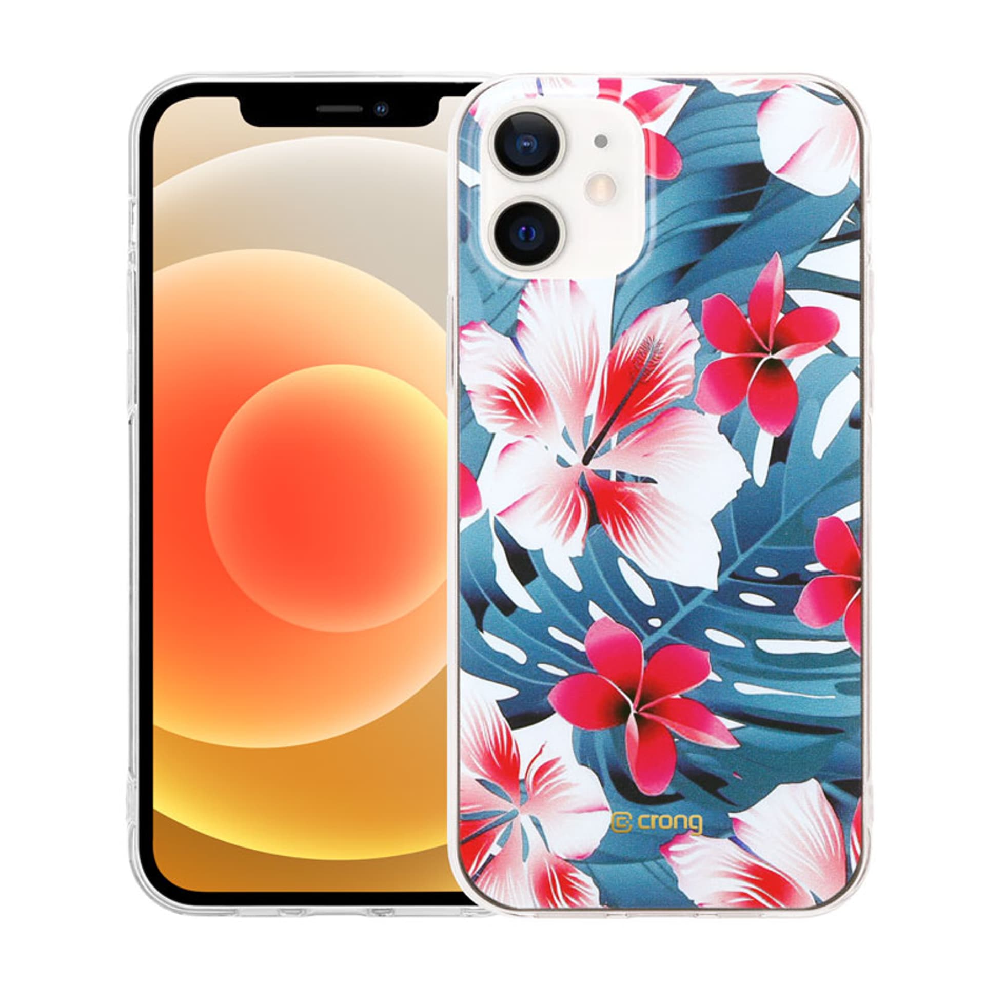 

Crong Flower Case - Etui iPhone 12 / iPhone 12 Pro (wzór 03)