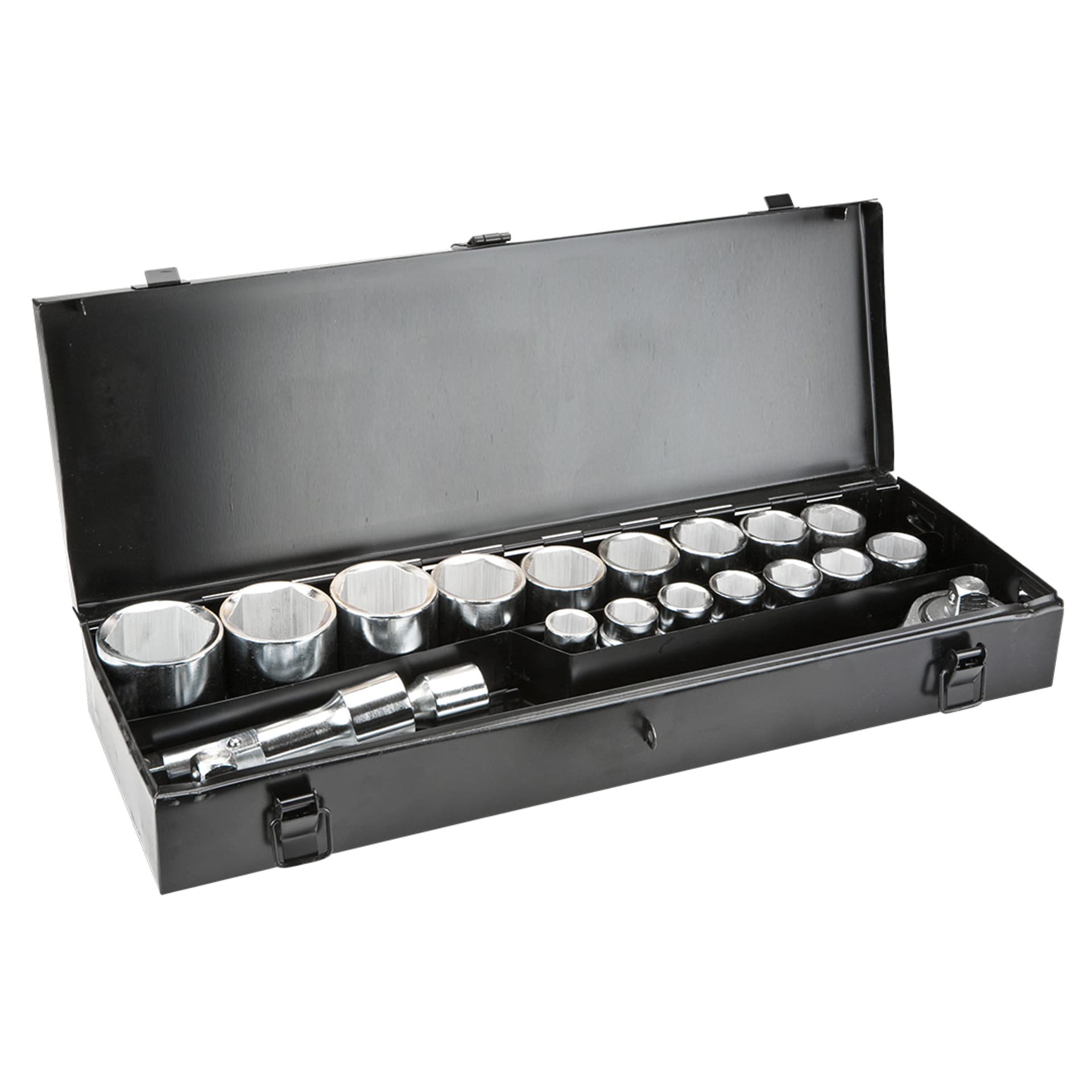 

Klucze nasadowe 3/4", zestaw 20 szt.