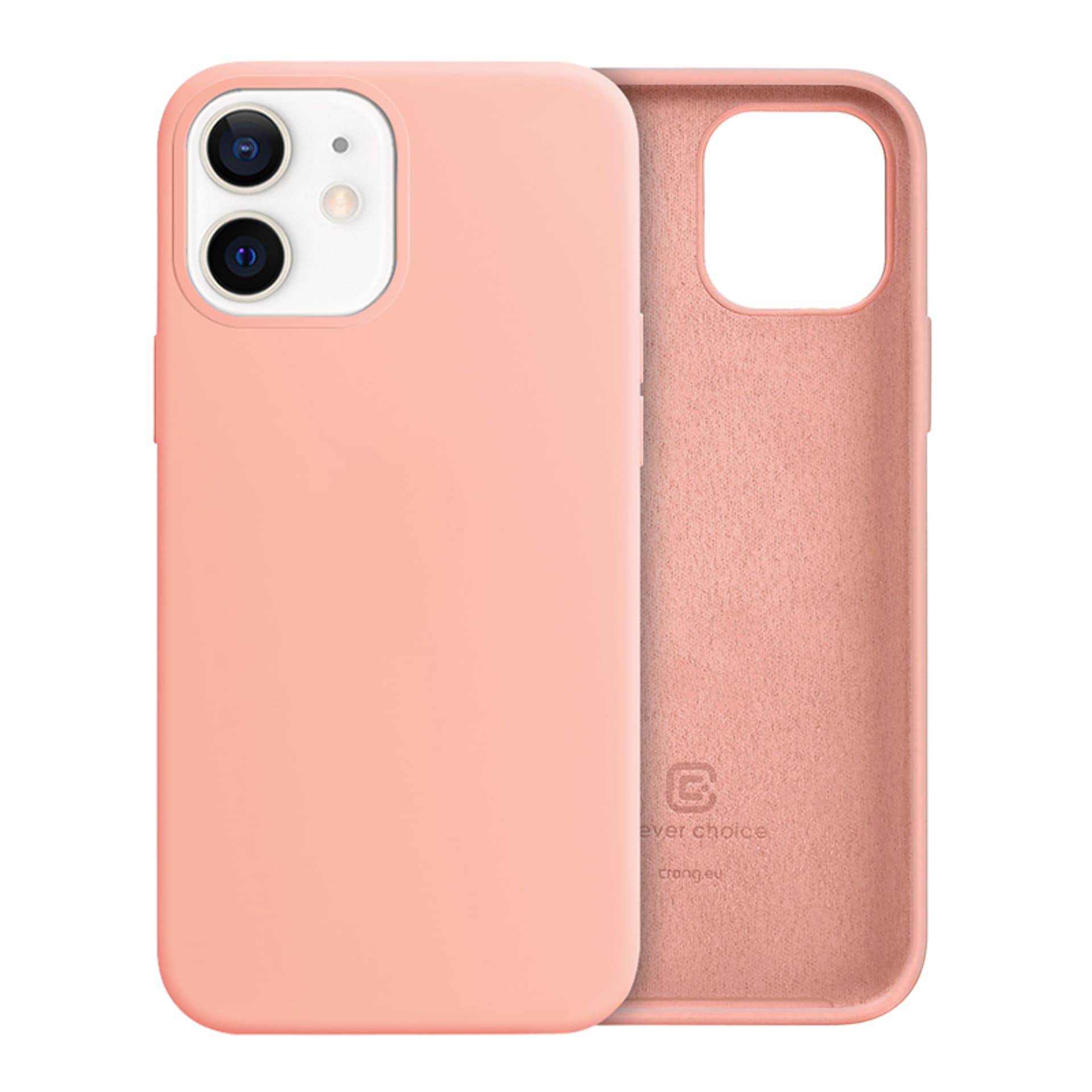 

Crong Color Cover - Etui iPhone 12 Mini (piaskowy róż)