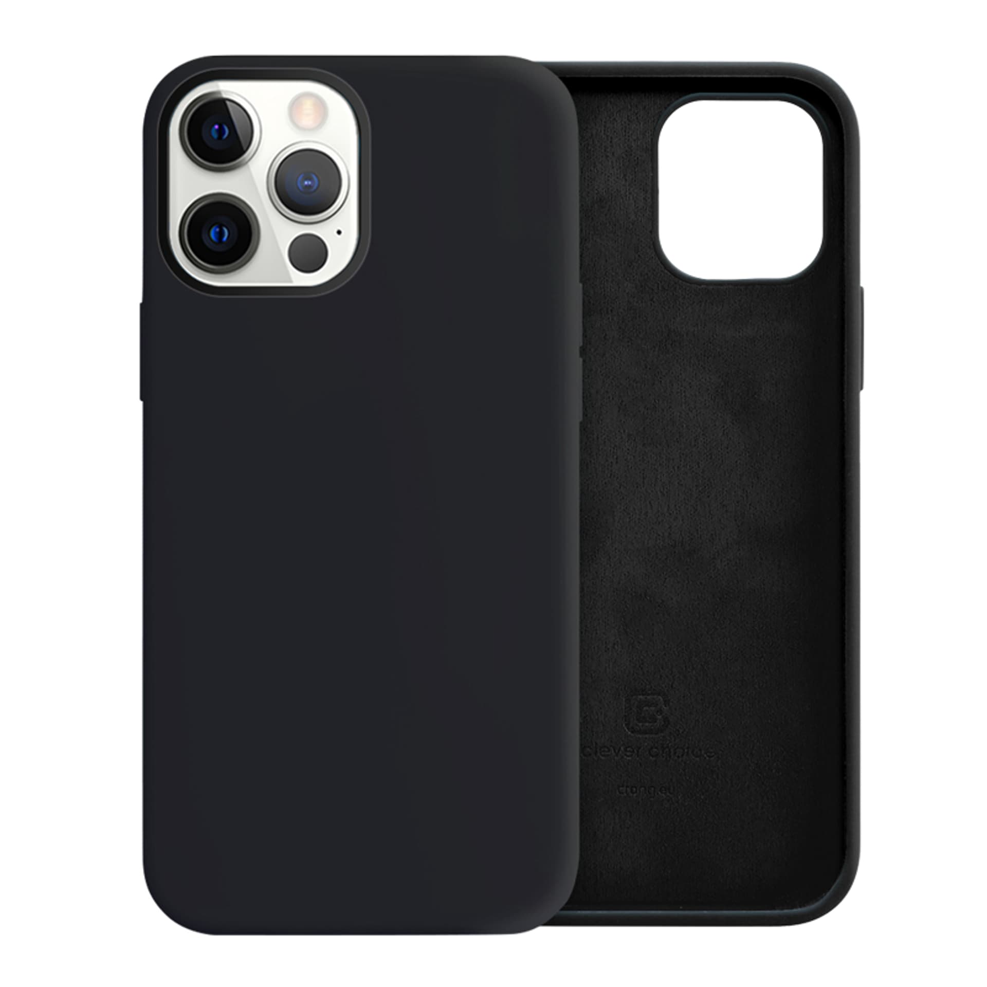 

Crong Color Cover - Etui iPhone 12 Pro Max (czarny)
