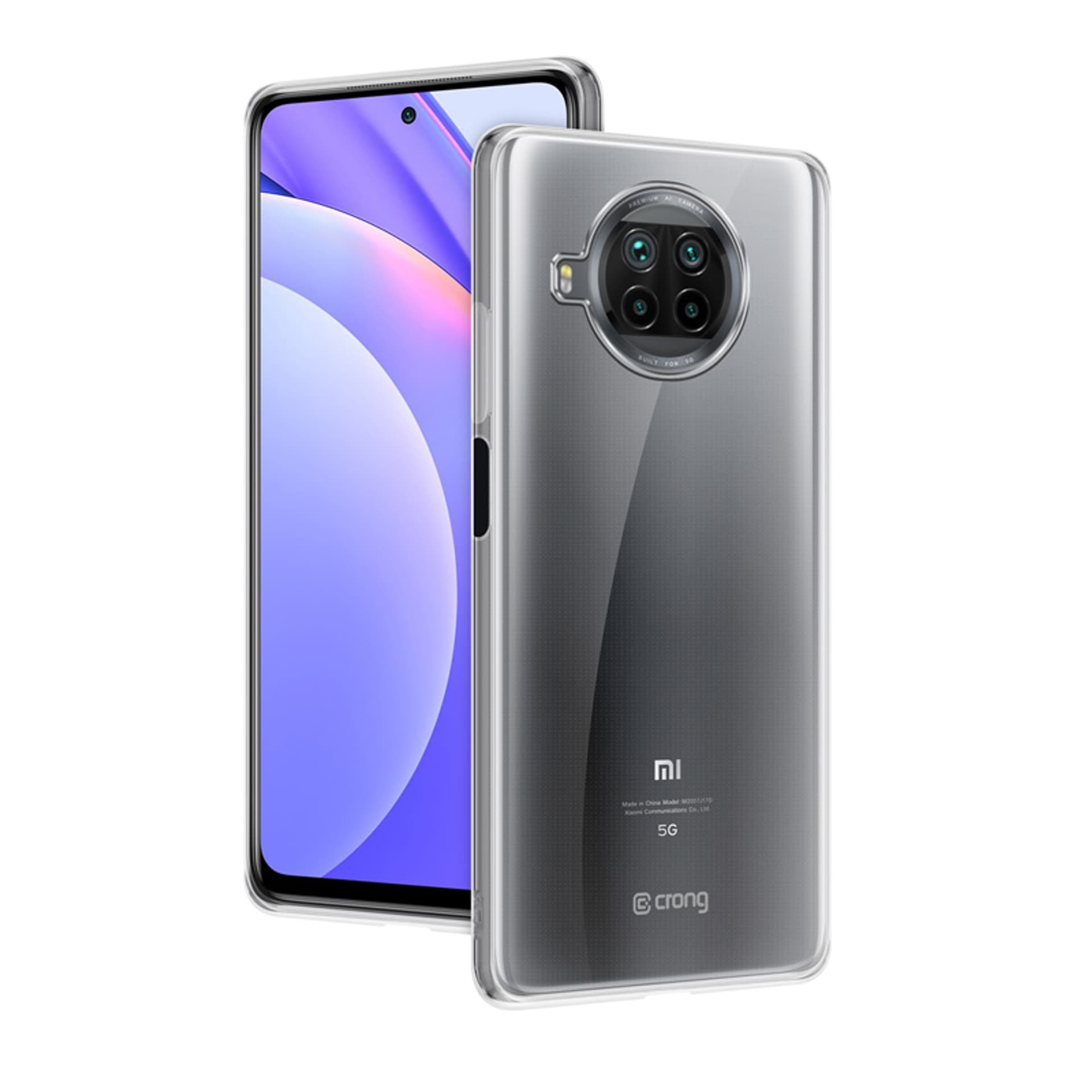 

Crong Crystal Slim Cover - Etui Xiaomi Mi 10T Lite (przezroczysty)
