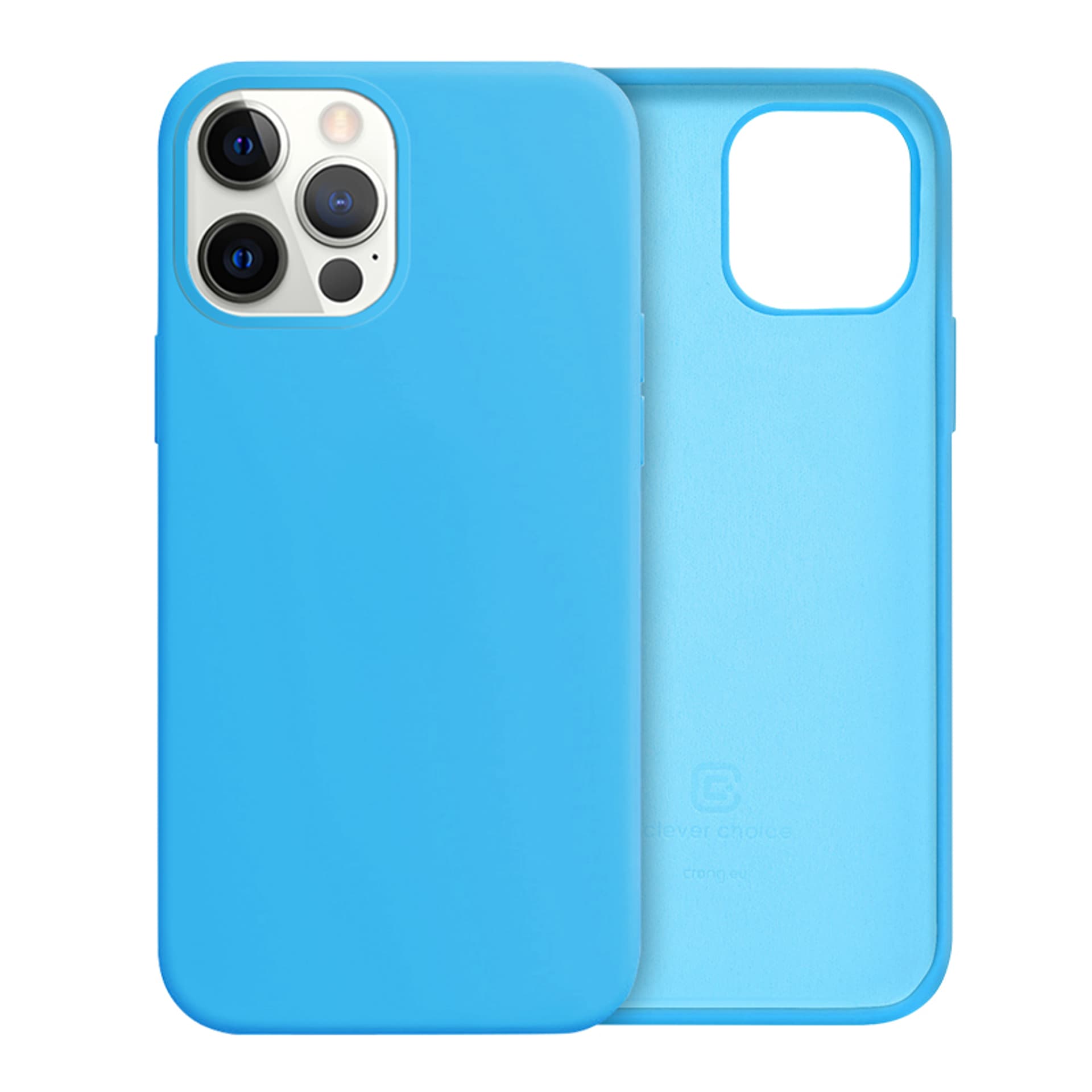 

Crong Color Cover - Etui iPhone 12 Pro Max (niebieski) LIMITED EDITION, Niebieski) limited editio