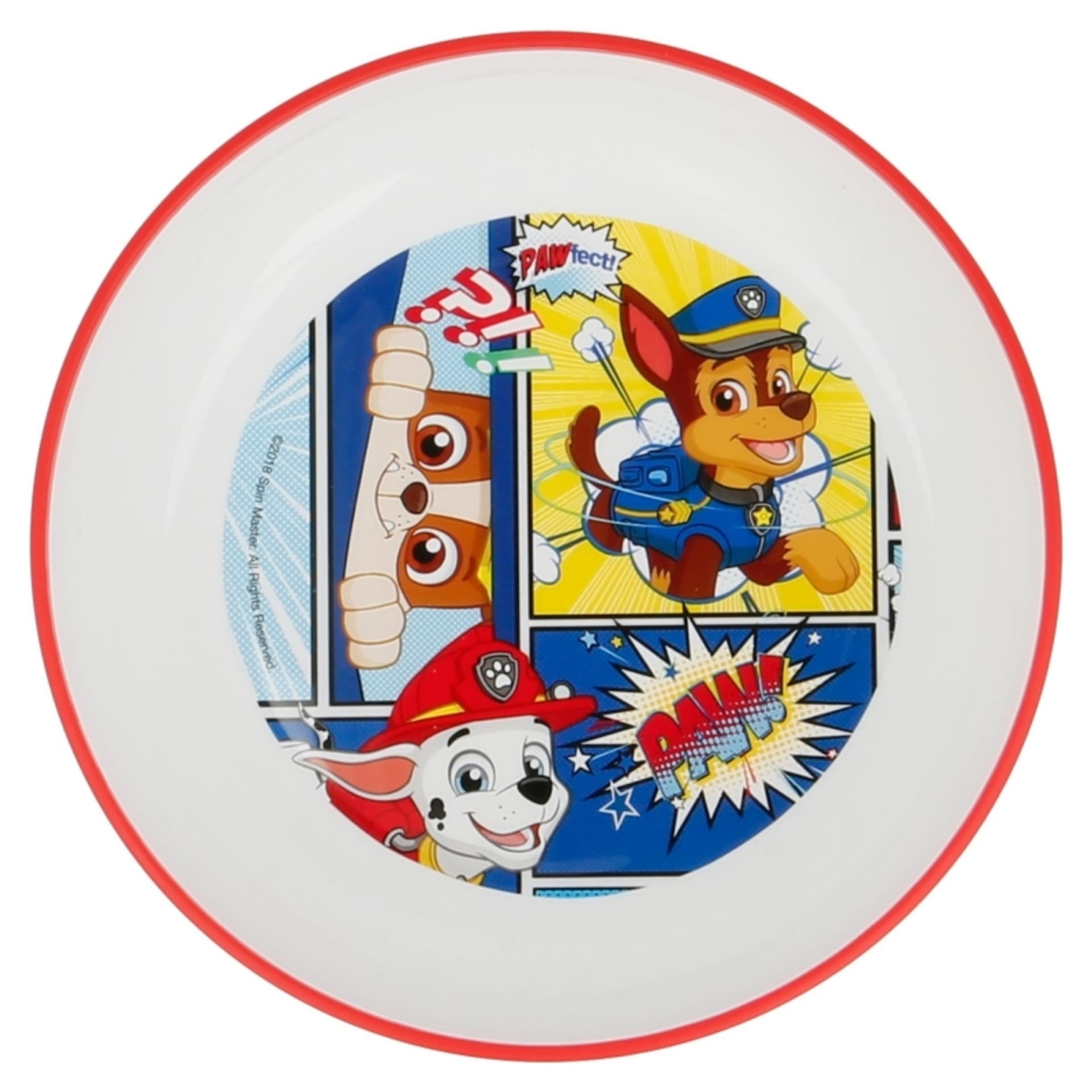

Paw Patrol - Miska do mikrofali, antypoślizgowa Psi Patrol