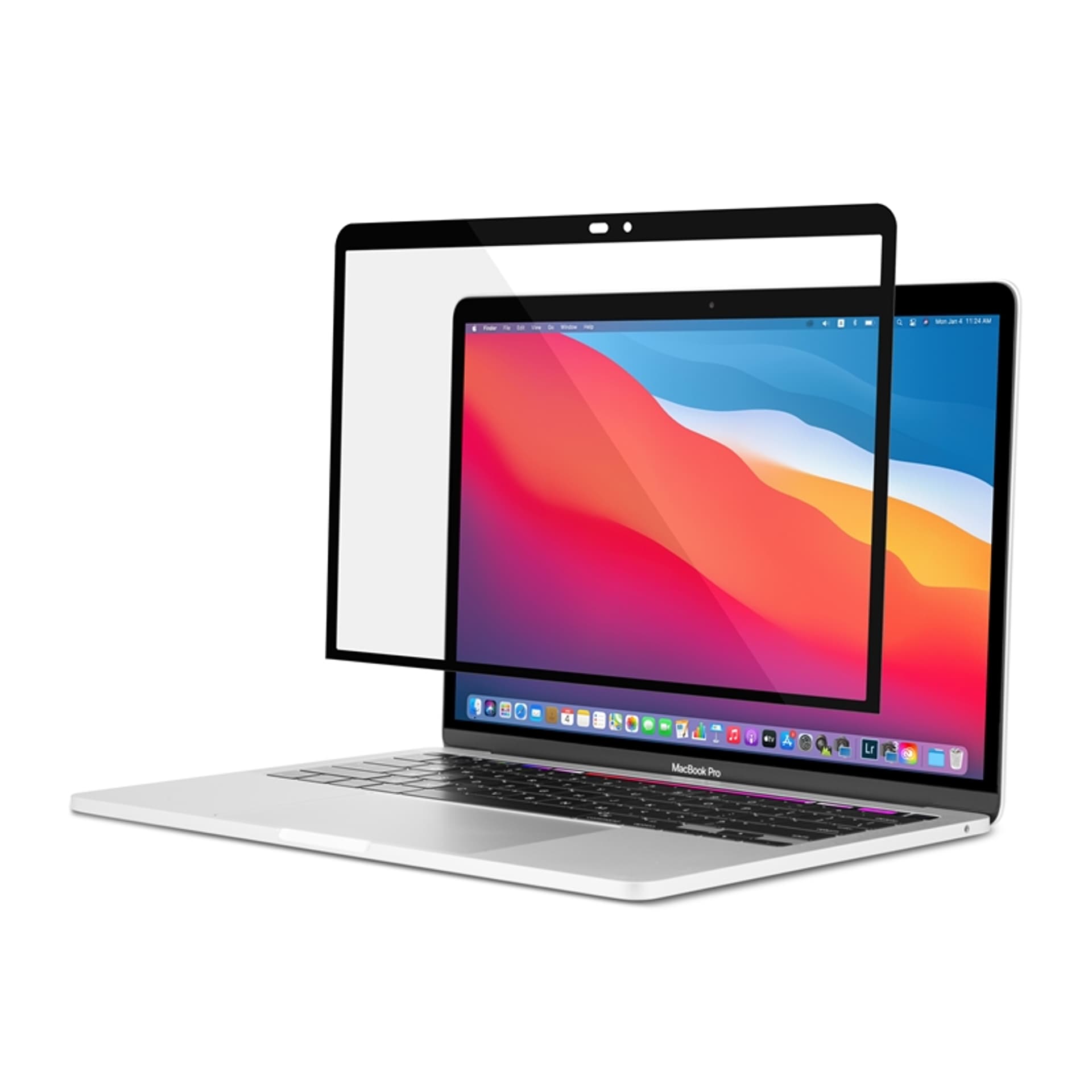 

Moshi iVisor XT - Folia ochronna na ekran MacBook Pro 13" / MacBook Air 13" (czarna ramka)