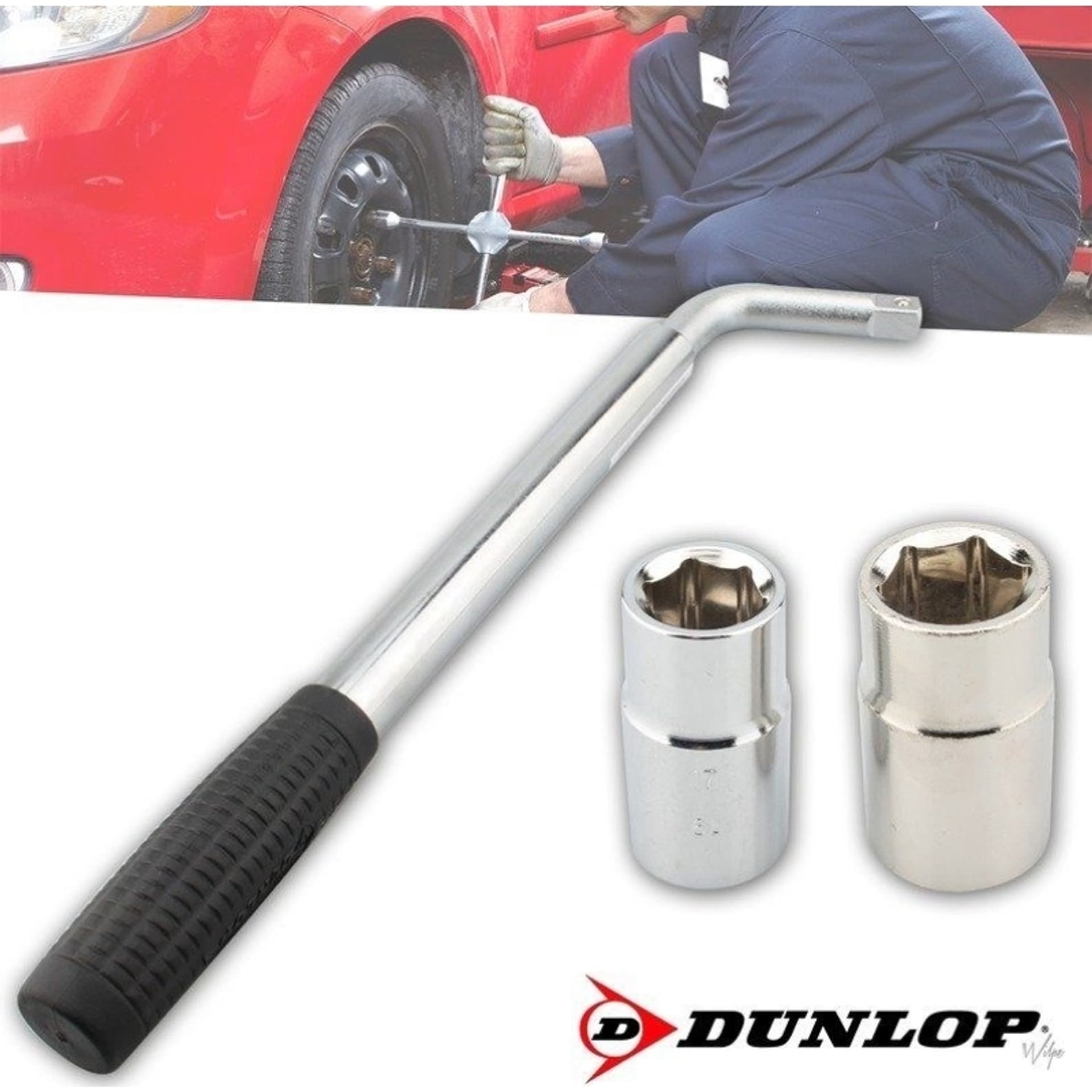 

Dunlop - Teleskopowy wzmocniony klucz do kół