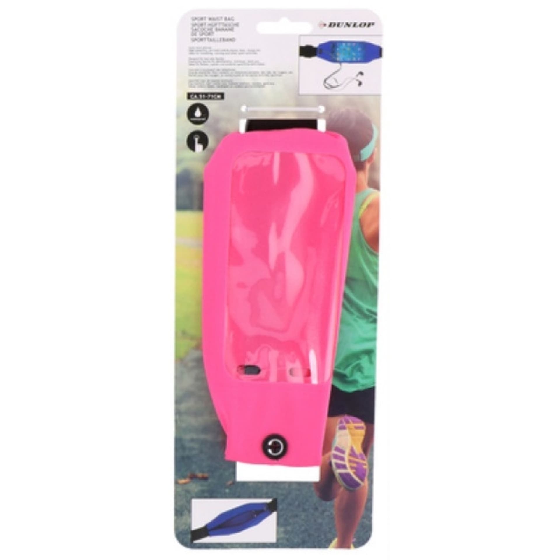 

Dunlop - Saszetka sportowa / nerka (Różowy)