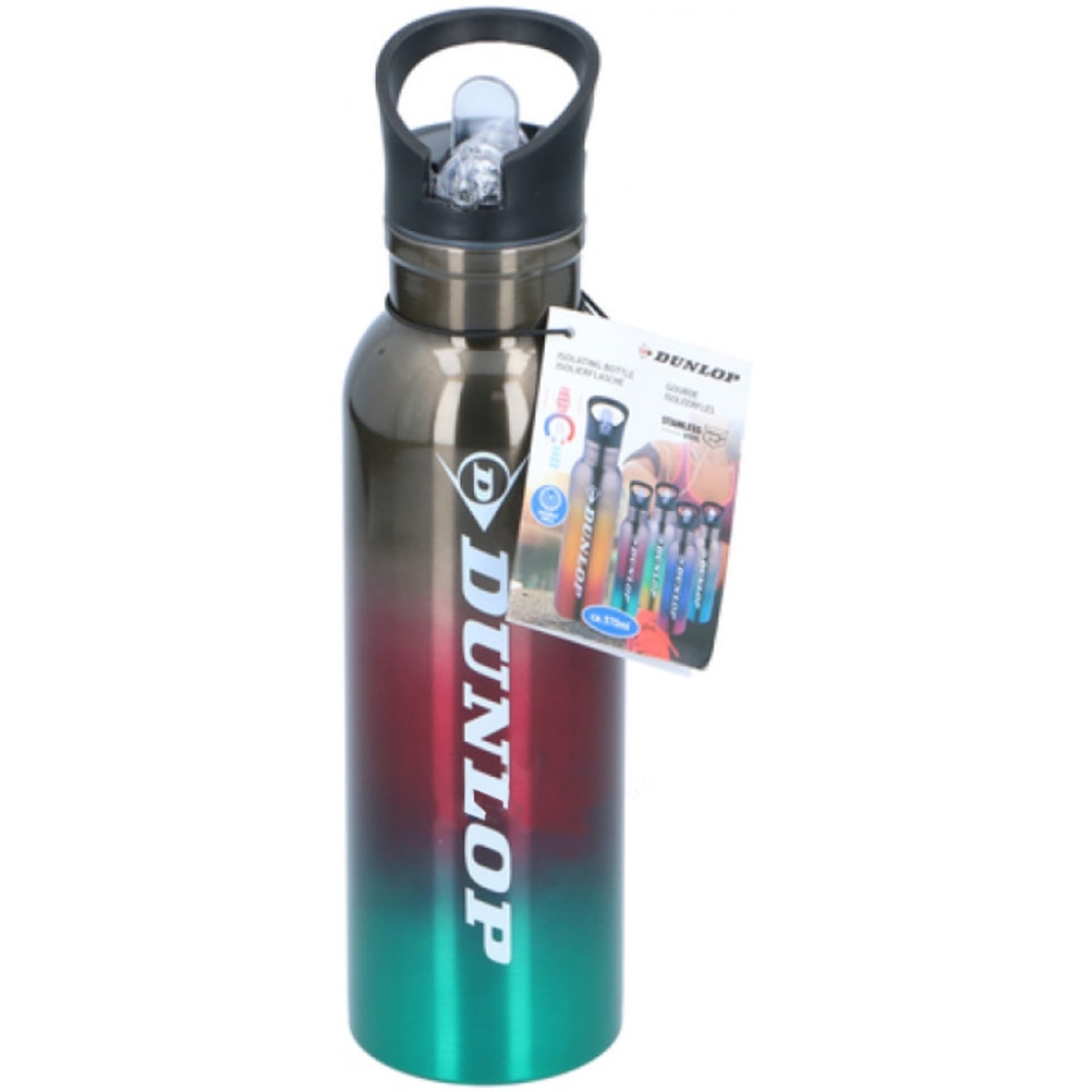 

Dunlop - Butelka ze stali nierdzewnej 570 ml (Turkusowo-różowa)