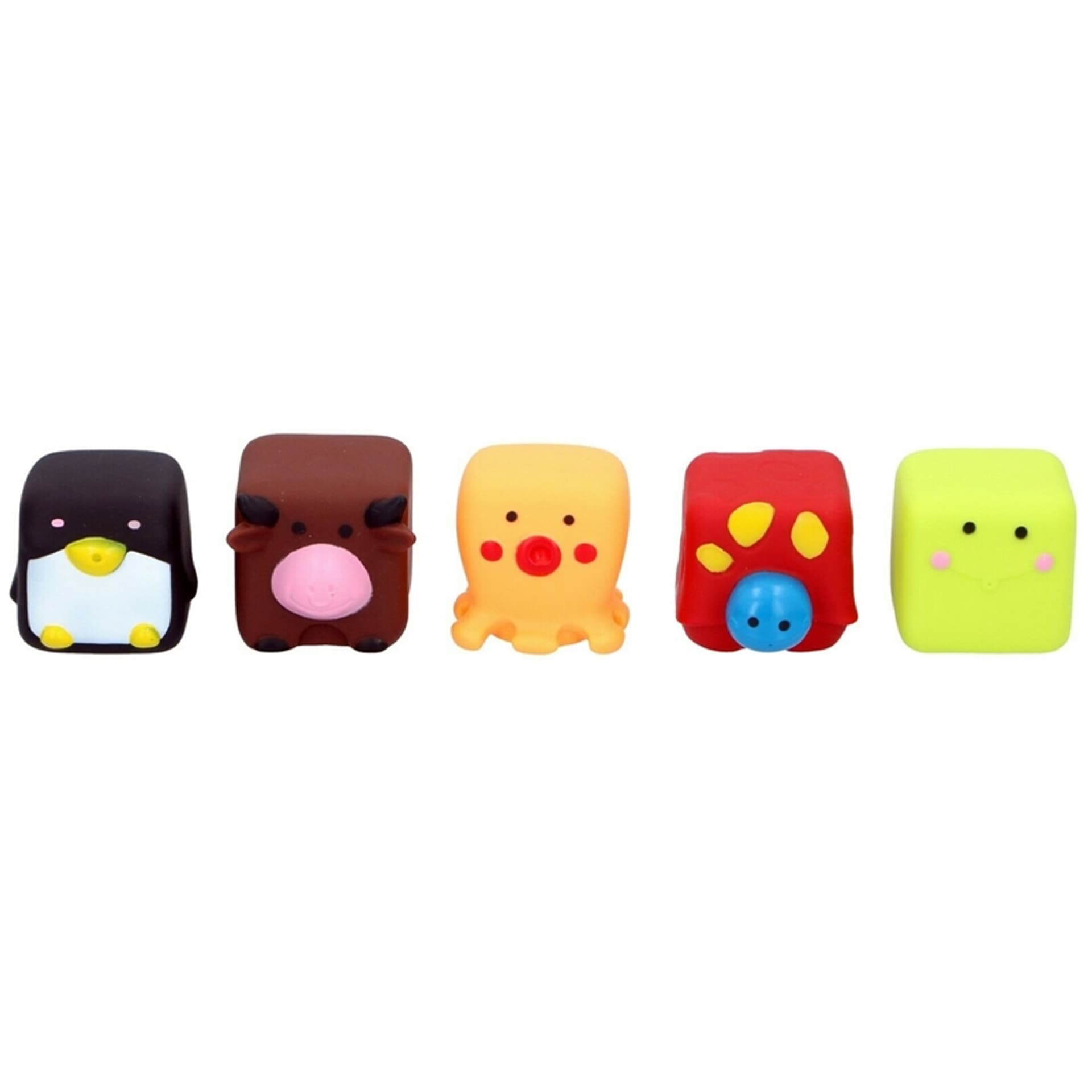 

Eddy Toys - Gumowe klocki do kąpieli 5 szt. (Zestaw1)