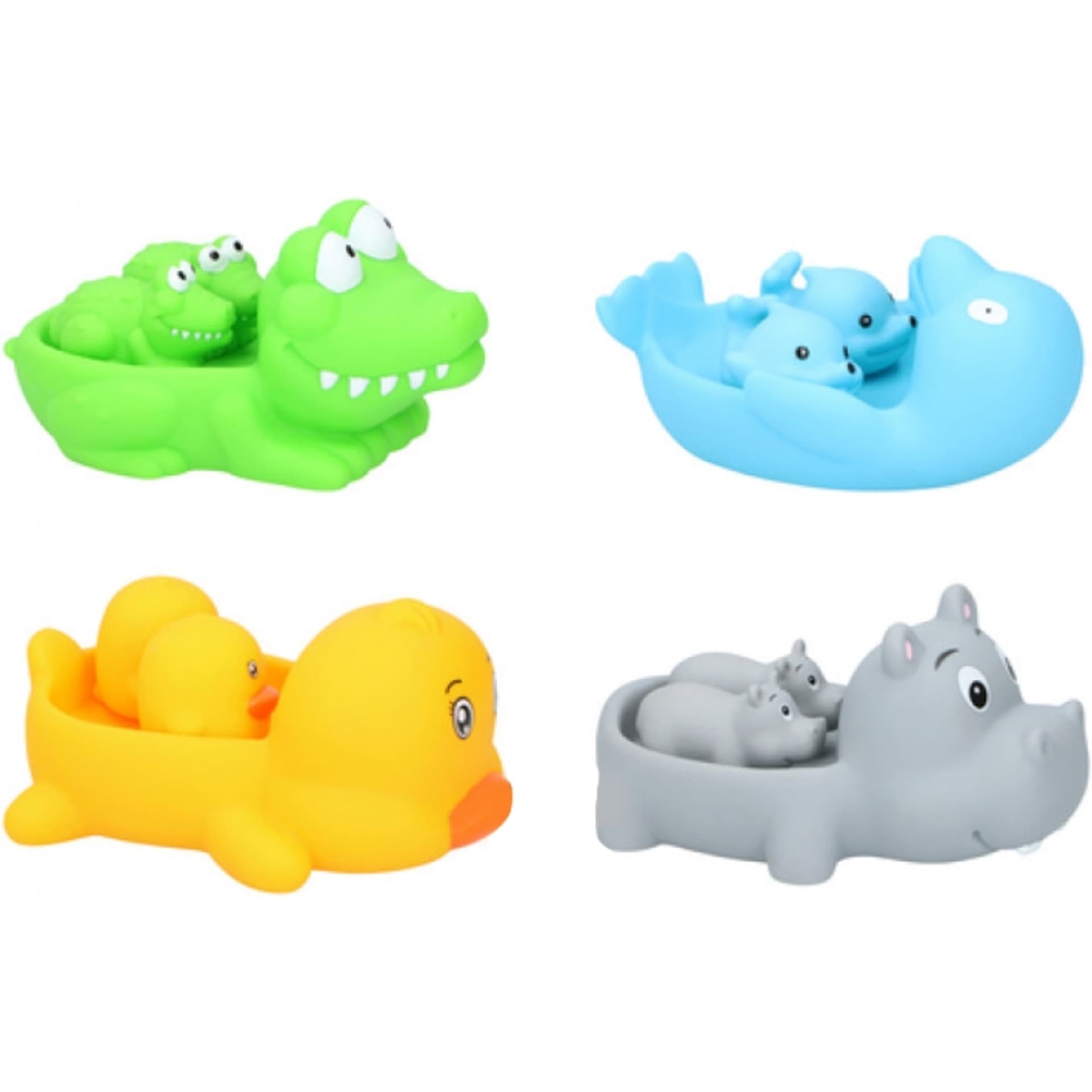 

Eddy Toys - Zestaw zabawek do kąpieli 3 szt (Krokodyl)