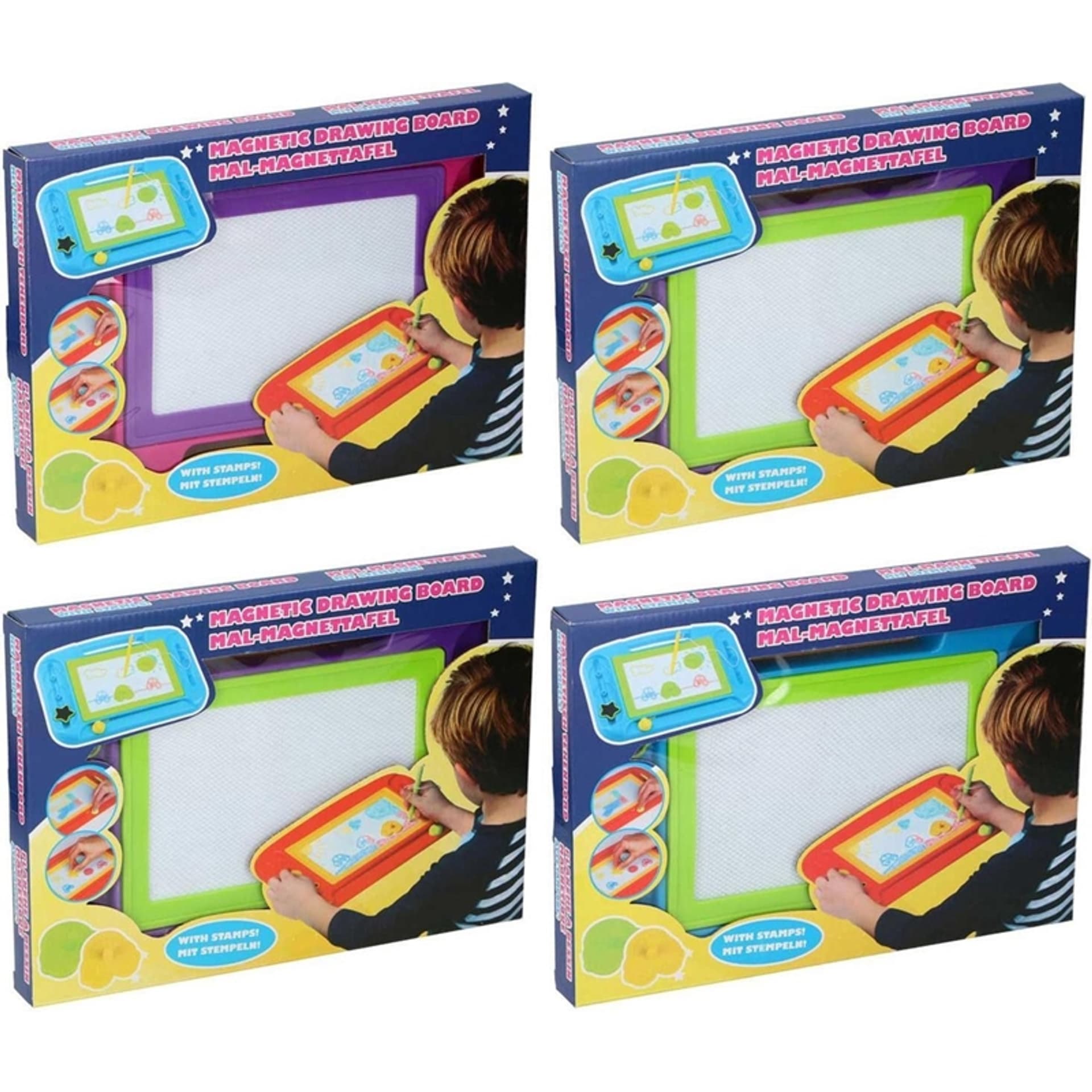 

Eddy toys - Tablica magnetyczna / znikopis dla dzieci (Niebieski)