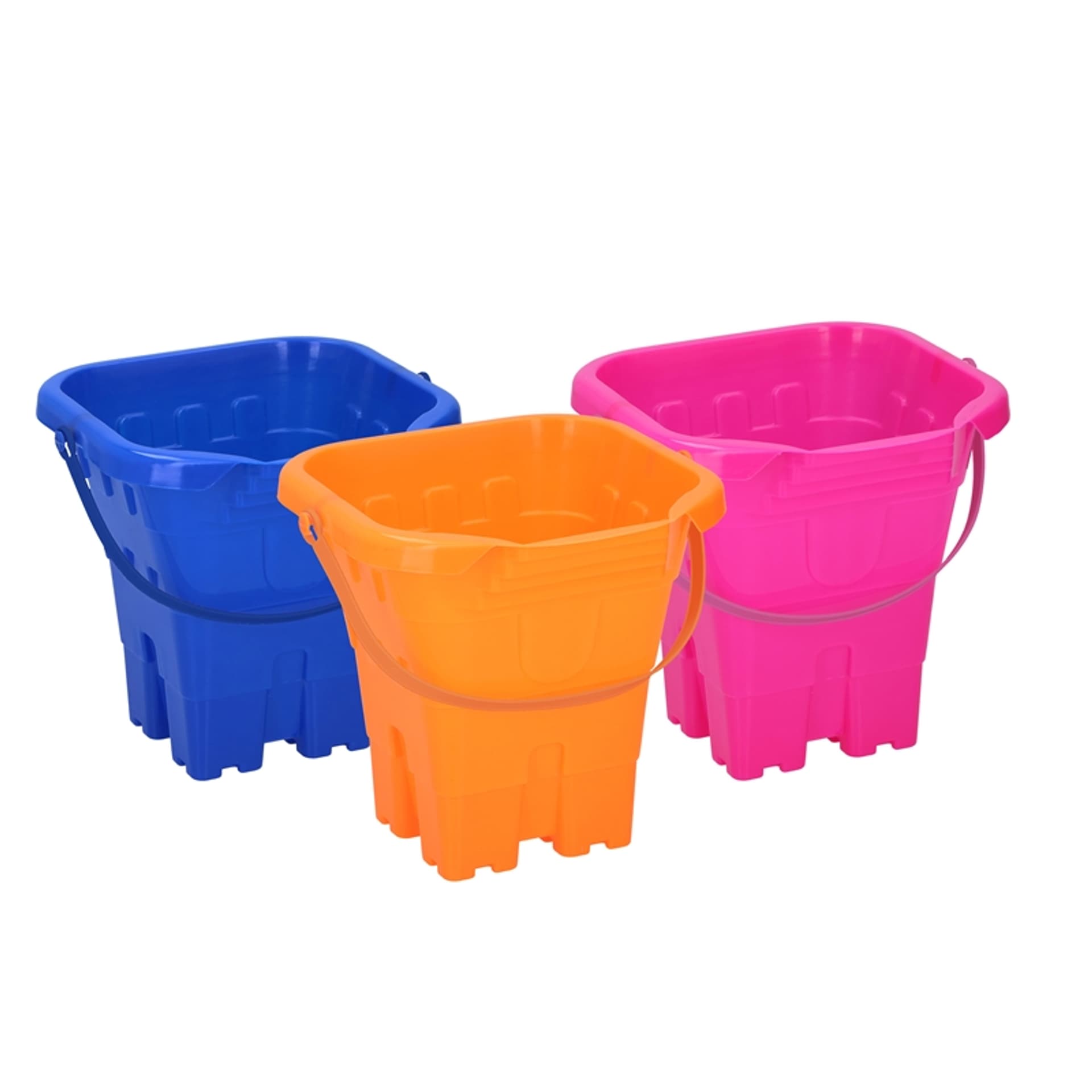 

Eddy toys - Wiaderko do piasku Zamek 20cm (Różowy)