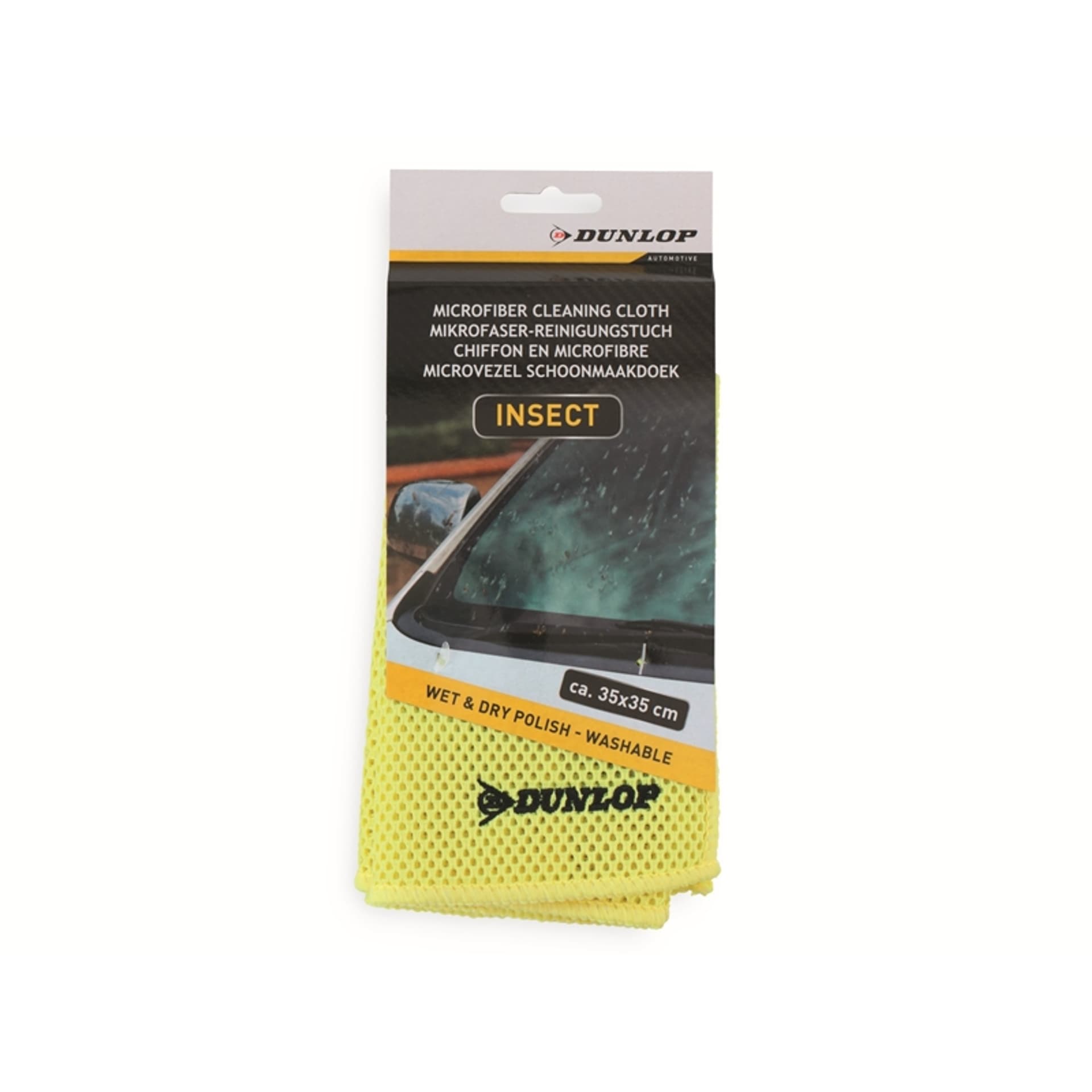 

Dunlop - Ściereczka z mikrofiby do usuwania owadów z karoserii 35x35cm