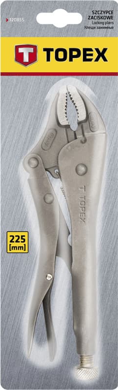 

Szczypce zaciskowe uniwersalne 225 mm, okrągłe szczęki