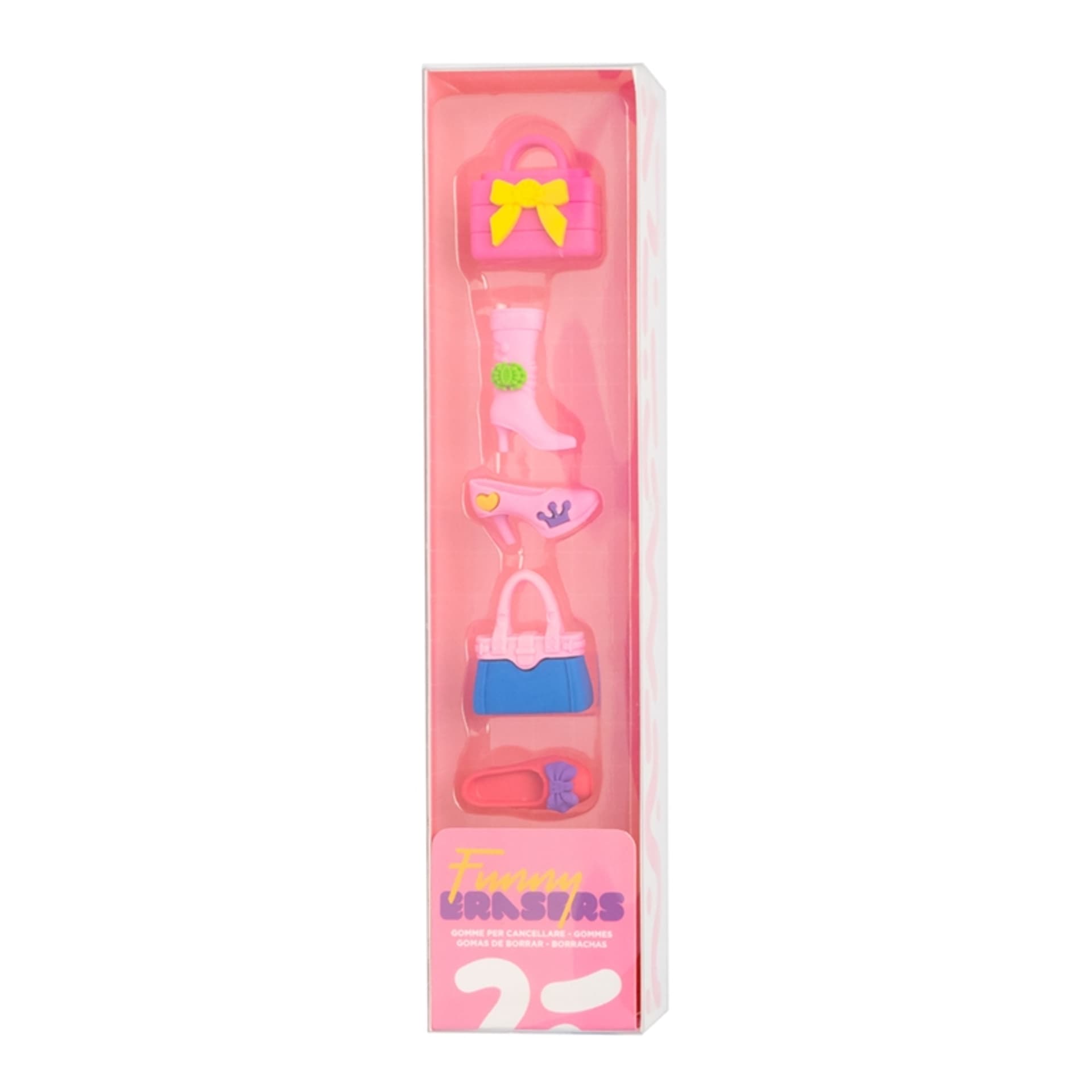 

Zestaw gumek do mazania Buty i torebki (5 szt.)