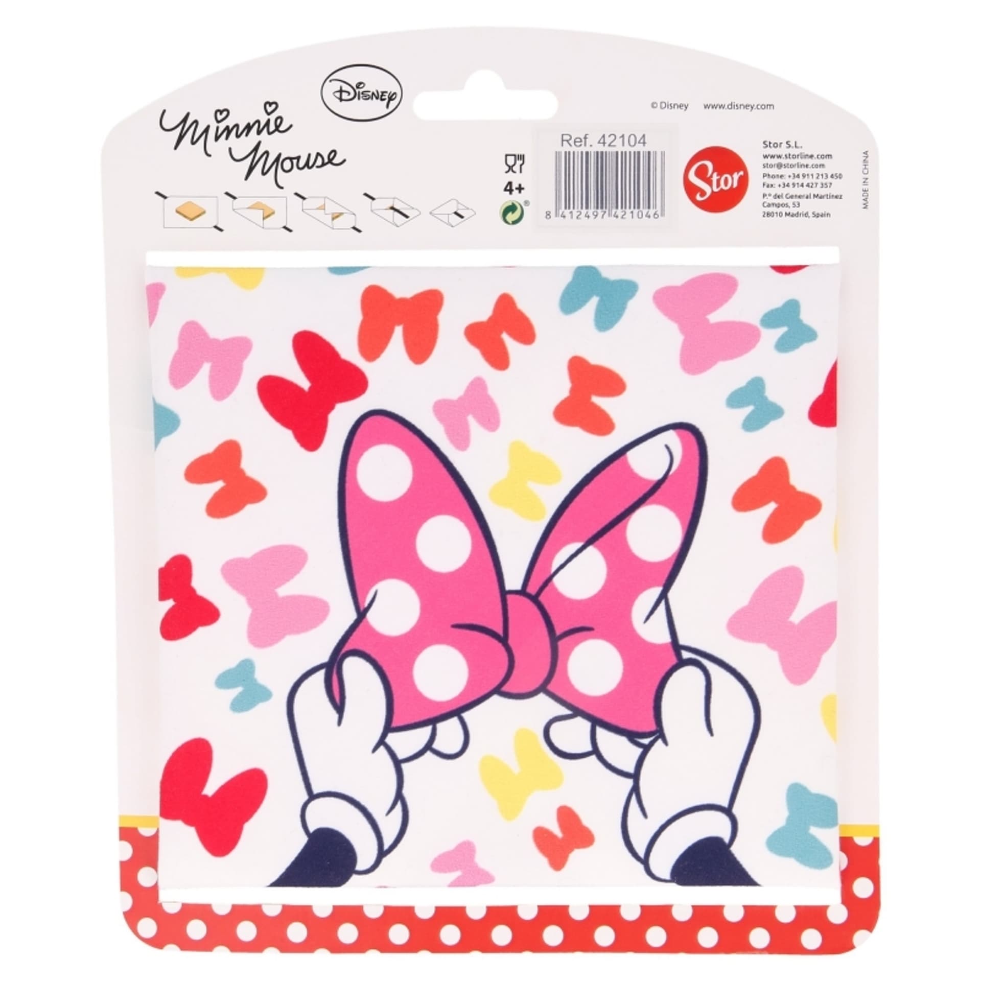 

Minnie Mouse - Wielorazowa owijka śniadaniowa