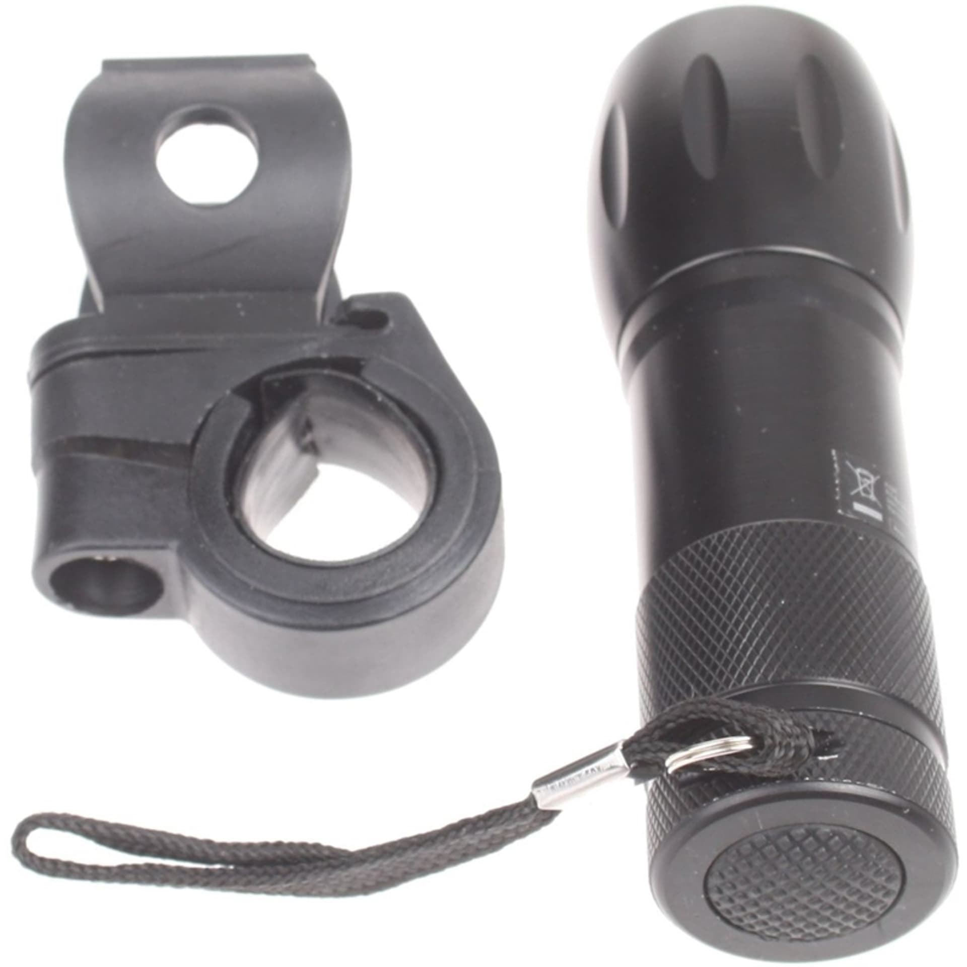 

Dunlop - Lampka rowerowa 9 LED przednia 2w1