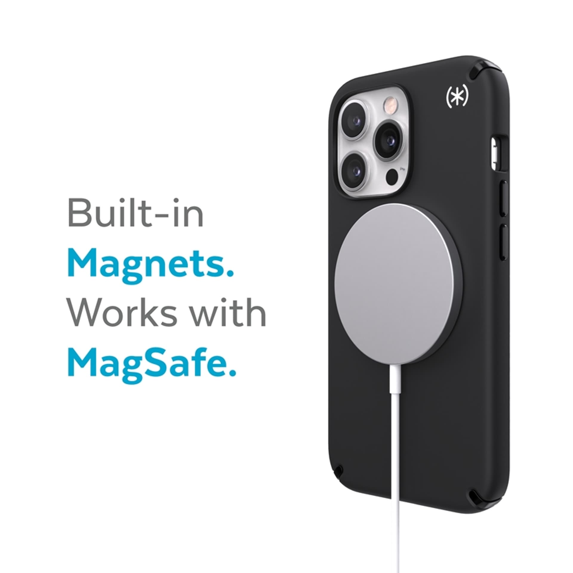 

Speck Presidio2 Pro + MagSafe - Etui iPhone 13 Pro z powłoką MICROBAN (Black)