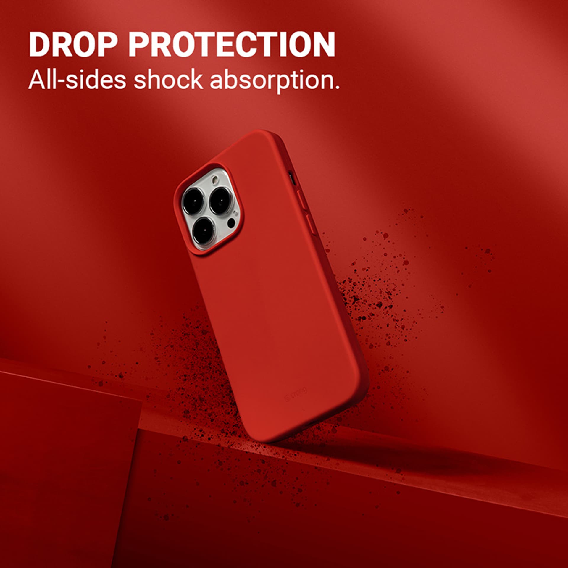 

Crong Color Cover - Etui iPhone 13 mini (czerwony)