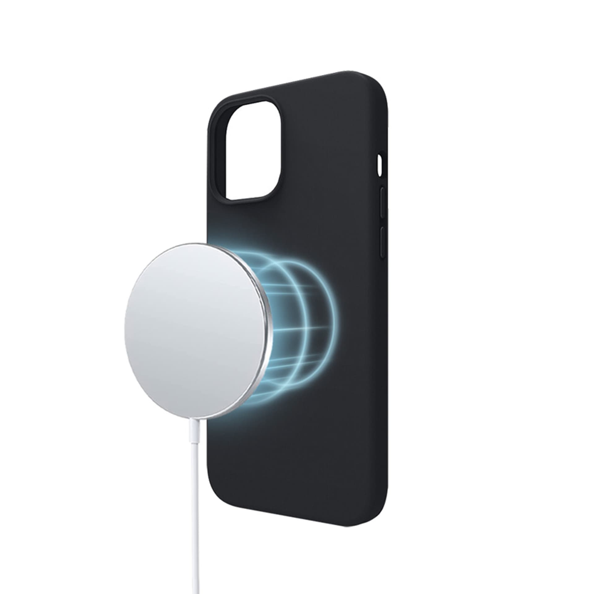 

Crong Color Cover Magnetic - Etui iPhone 13 Pro Max MagSafe (czarny)