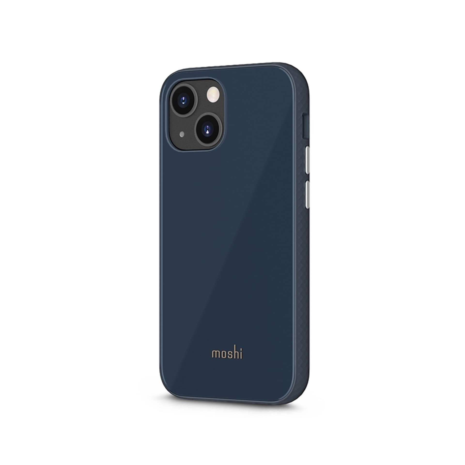 

Moshi iGlaze Slim Hardshell Case - Etui iPhone 13 mini (system SnapTo) (Slate Blue)
