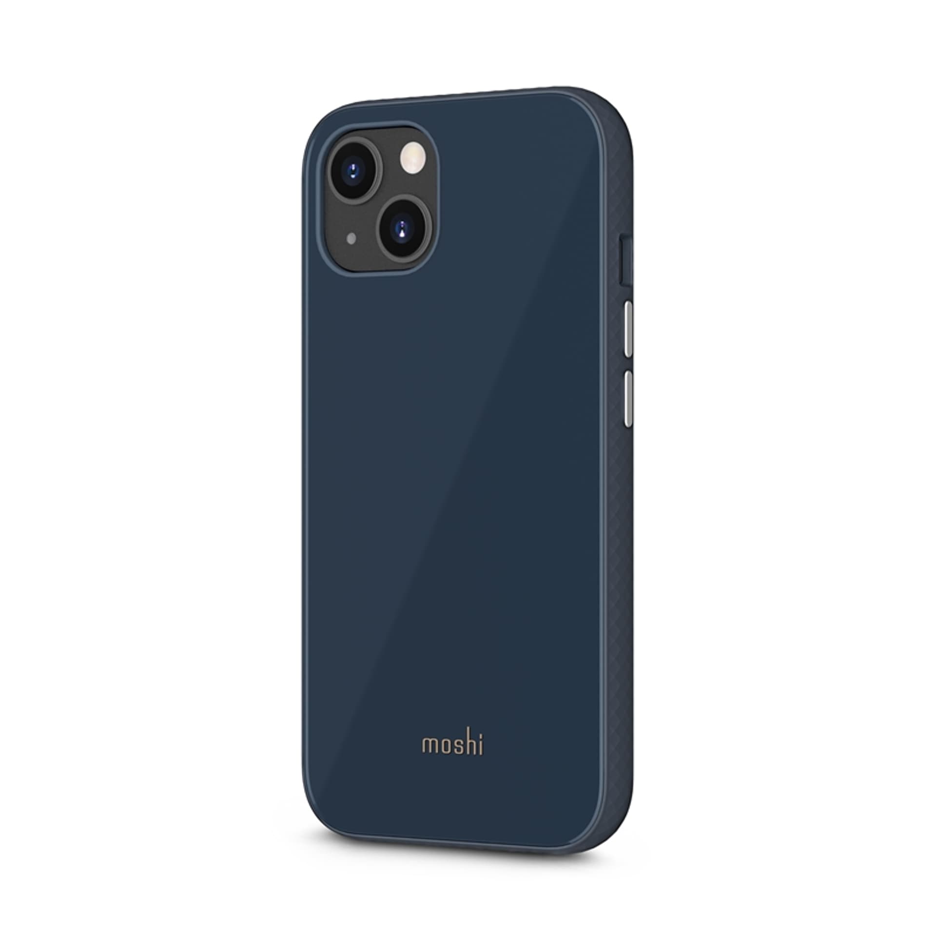 

Moshi iGlaze Slim Hardshell Case - Etui iPhone 13 (system SnapTo) (Slate Blue)