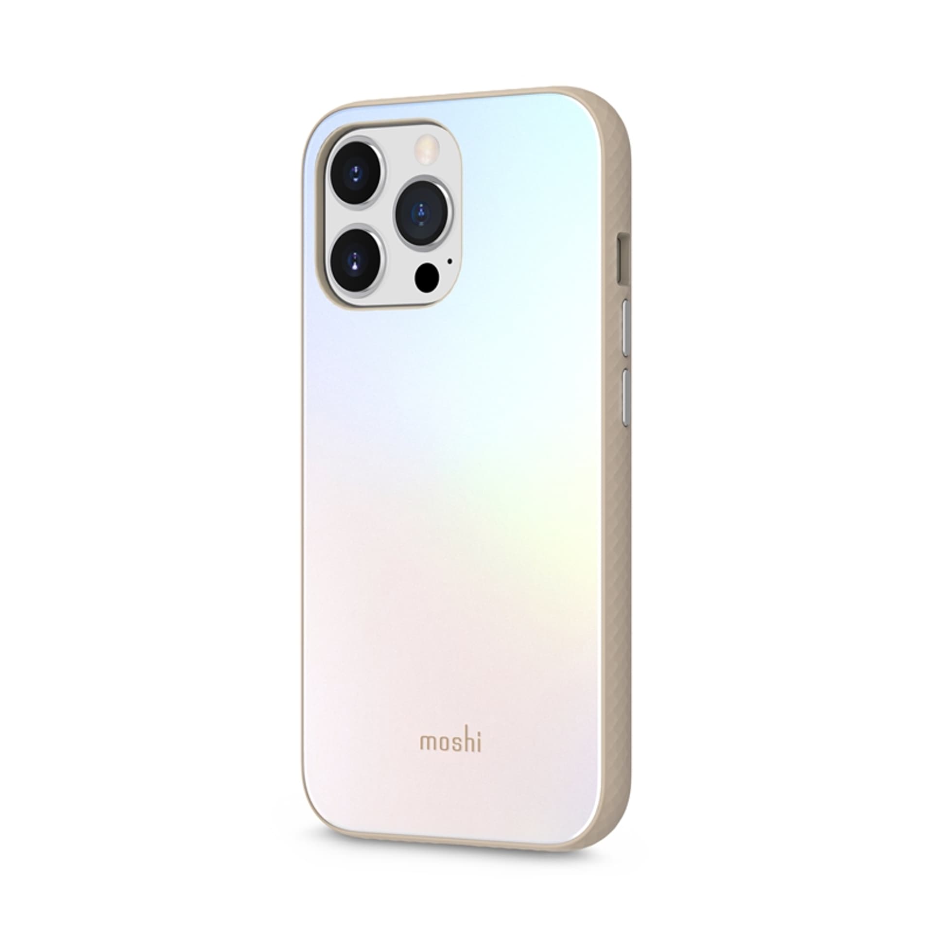 

Moshi iGlaze Slim Hardshell Case - Etui iPhone 13 Pro (system SnapTo) (Astral Silver)