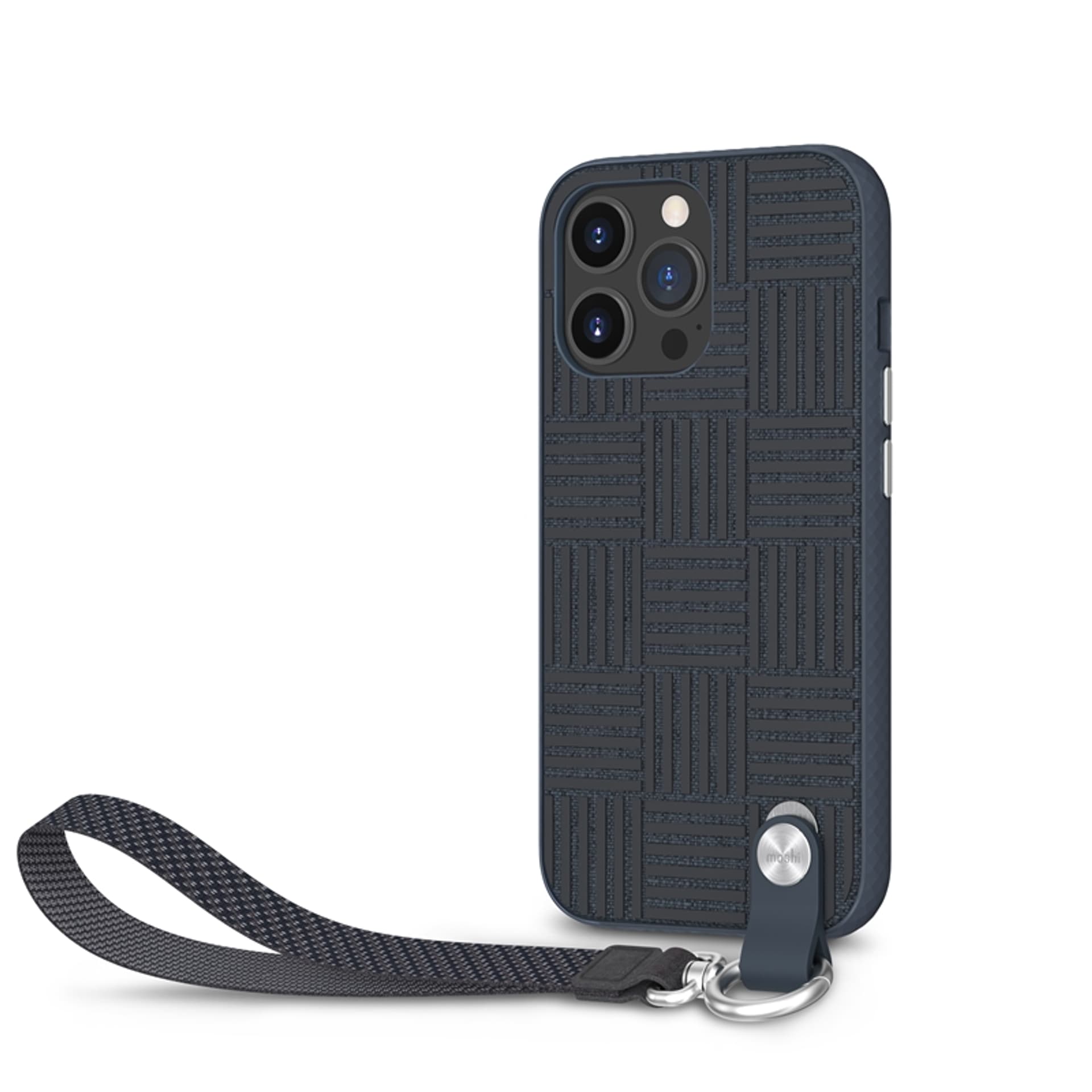 

Moshi Altra - Etui z odpinaną smyczką iPhone 13 Pro (antybakteryjne NanoShield™) (Blue)