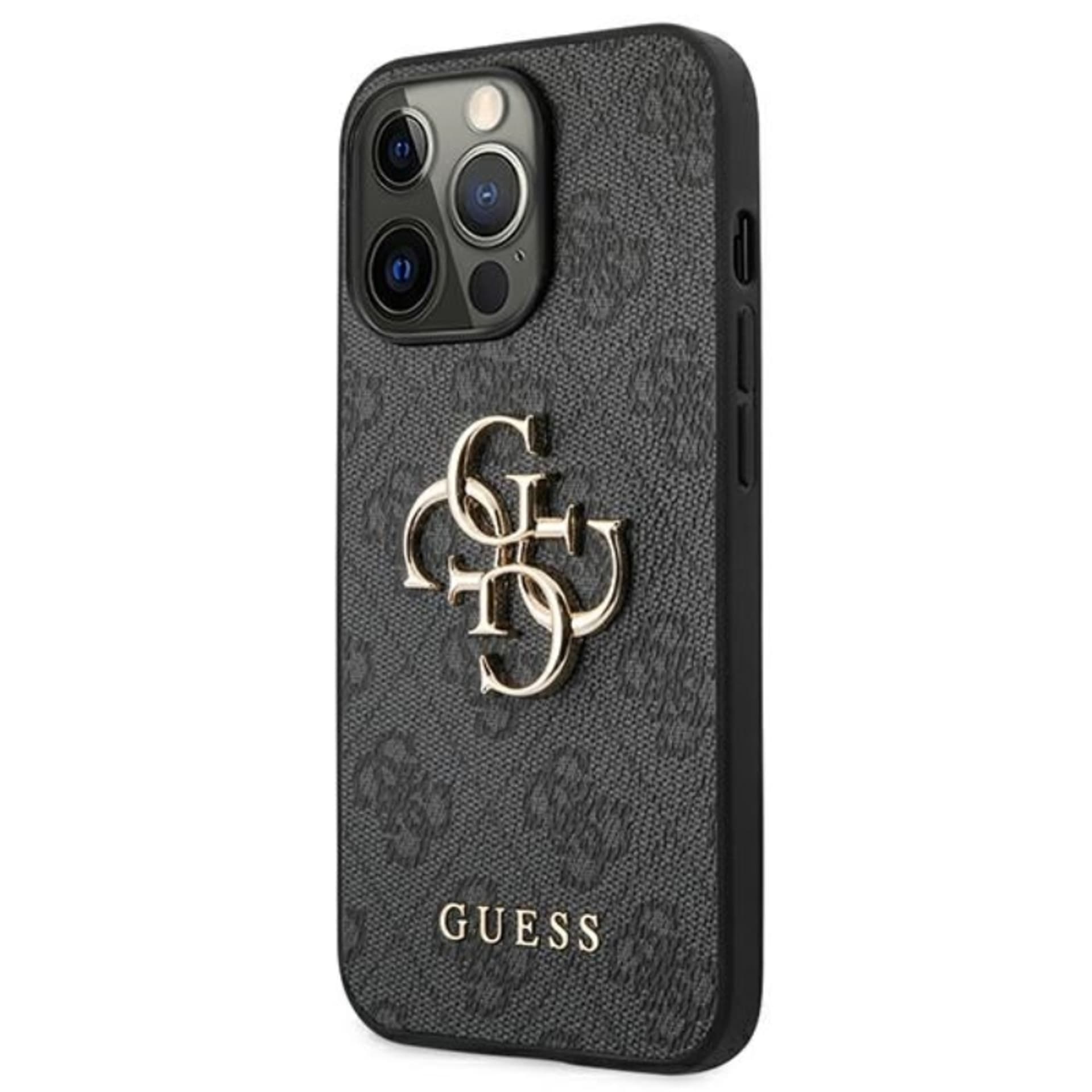 

Guess 4G Big Metal Logo - Etui iPhone 13 Pro (szary)