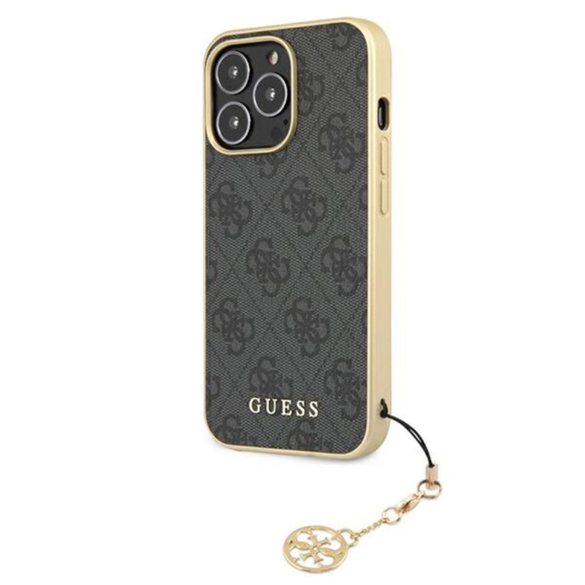 

Guess 4G Charms Collection - Etui iPhone 13 Pro Max (szary)