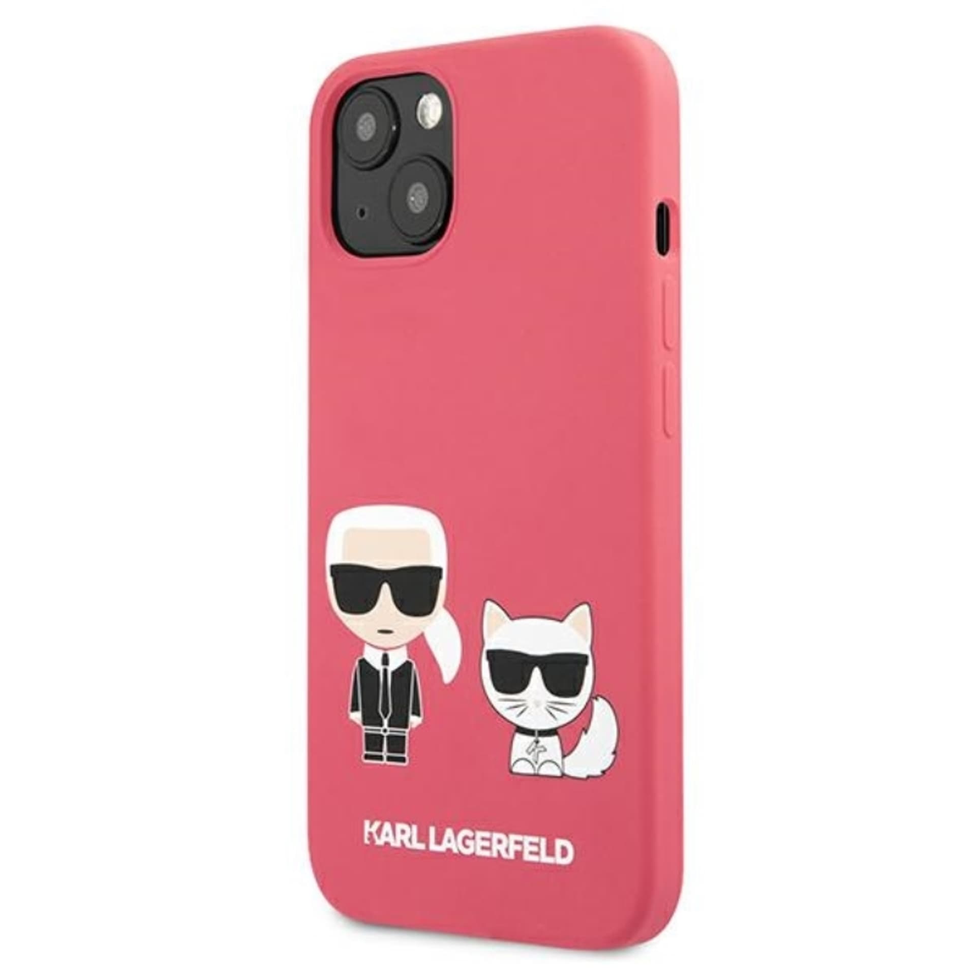 

Karl Lagerfeld KLHCP13SSSKCP iPhone 13 mini 5,4" hardcase różowy/pink Silicone Karl & Choupette