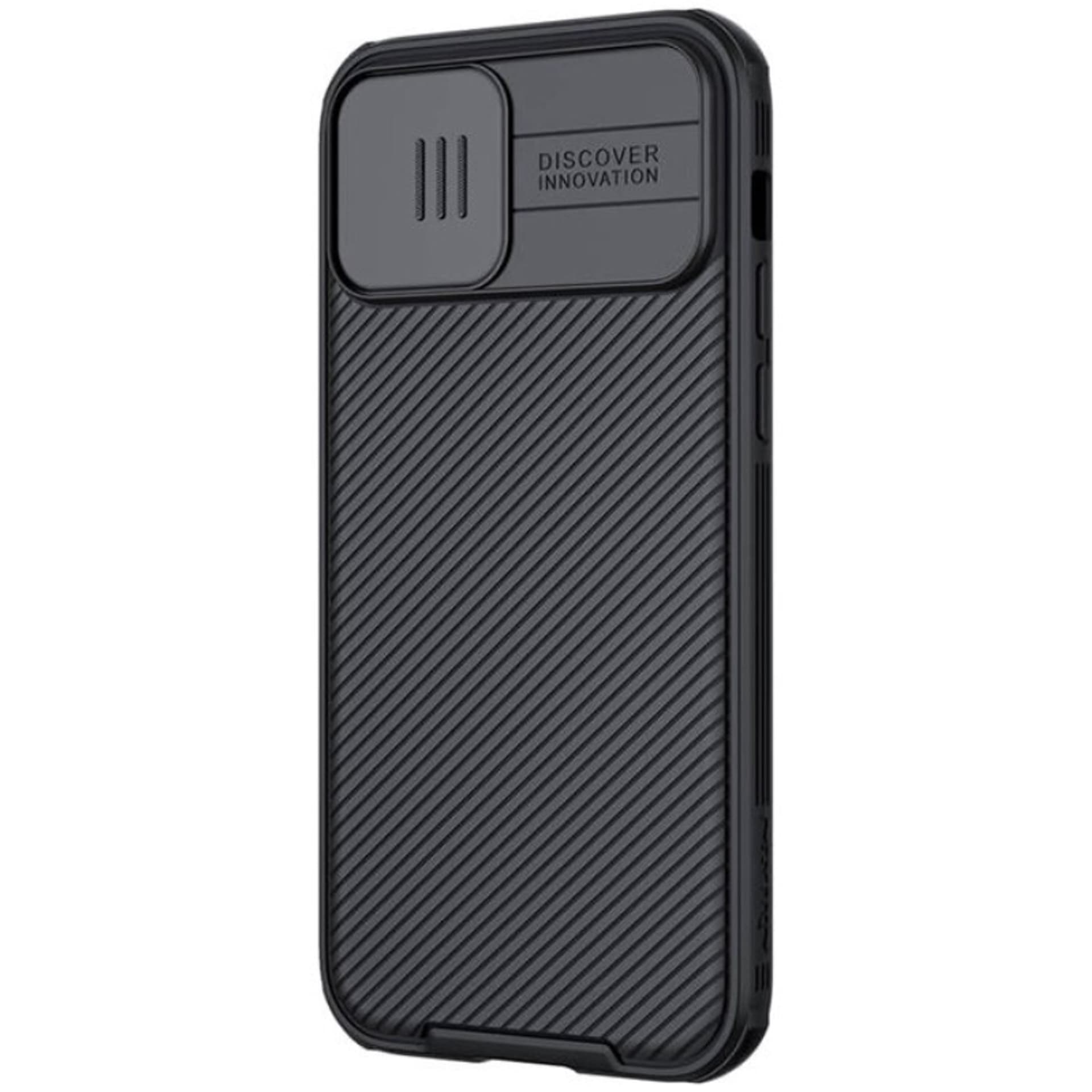 

Nillkin CamShield Pro Magnetic - Etui Apple iPhone 12 Pro Max z osłoną aparatu (Black)