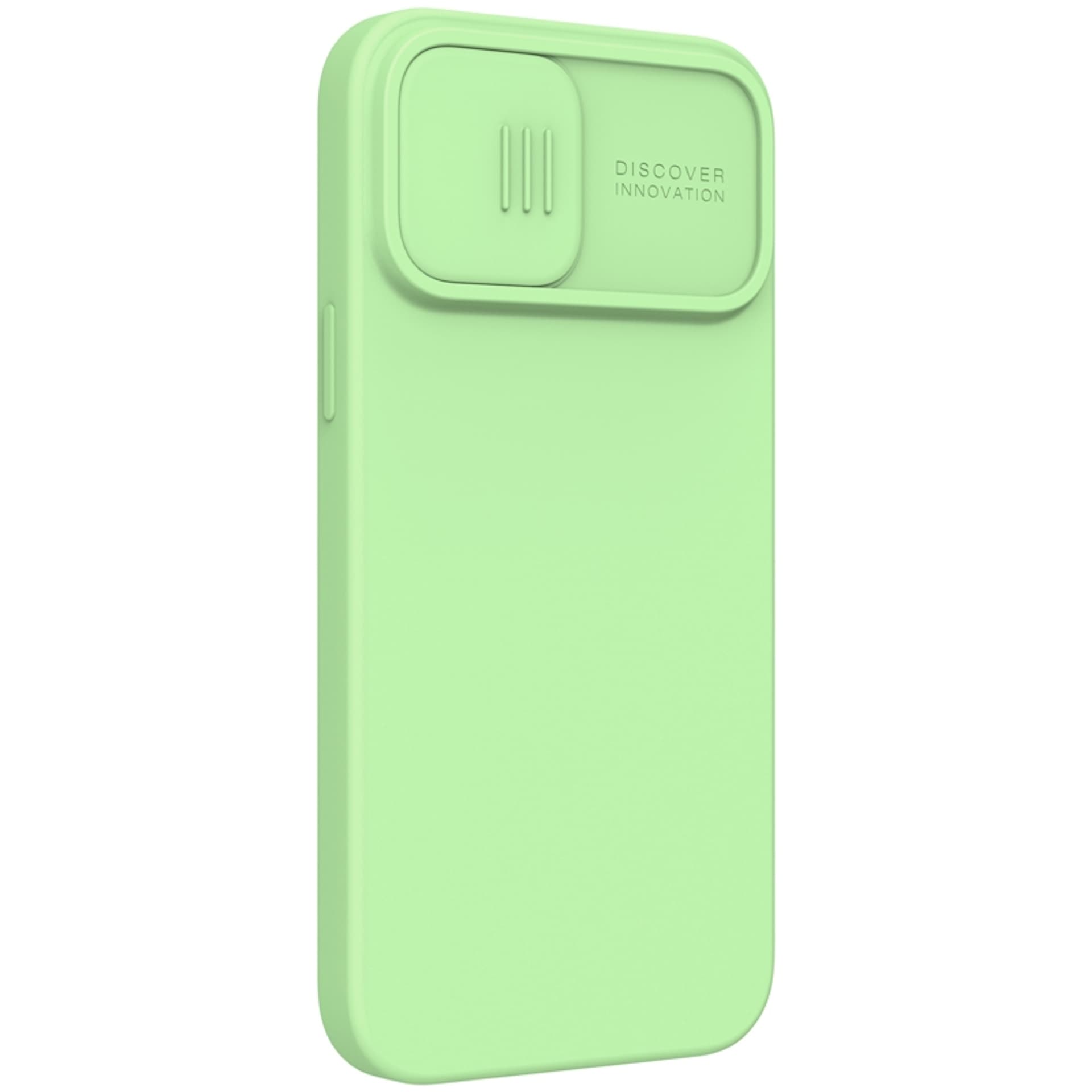 

Nillkin CamShield Silky Magnetic - Etui Apple iPhone 13 Pro Max z osłoną aparatu (Mint Green)
