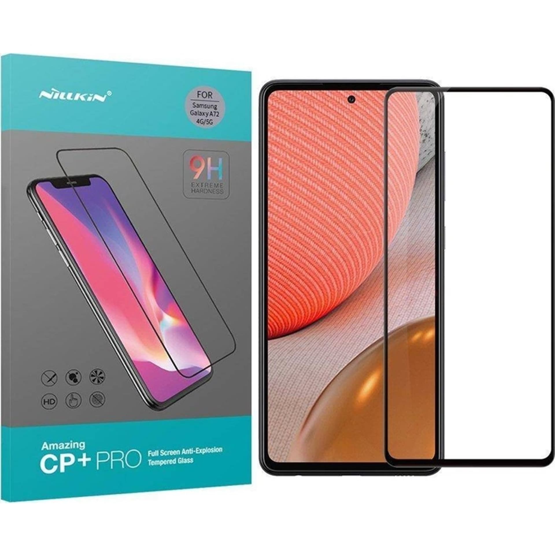 

Nillkin CP+ Anti-Explosion Glass - Szkło ochronne Samsung Galaxy A72 5G / 4G