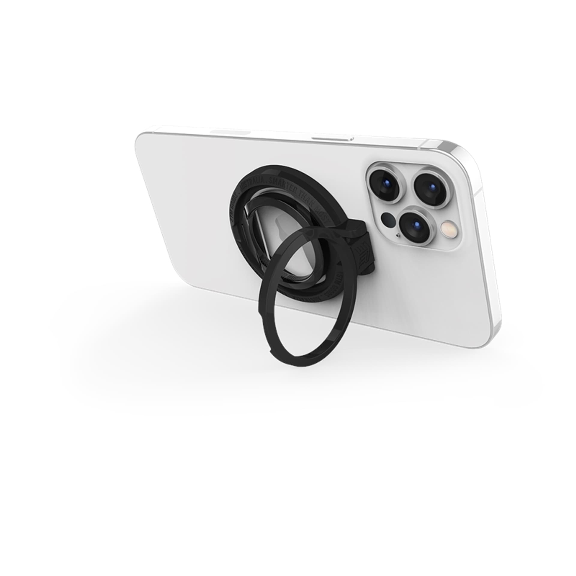 

STM MagLoop - Uchwyt MagSafe na palec z funkcją podstawki + otwieracz (czarny)