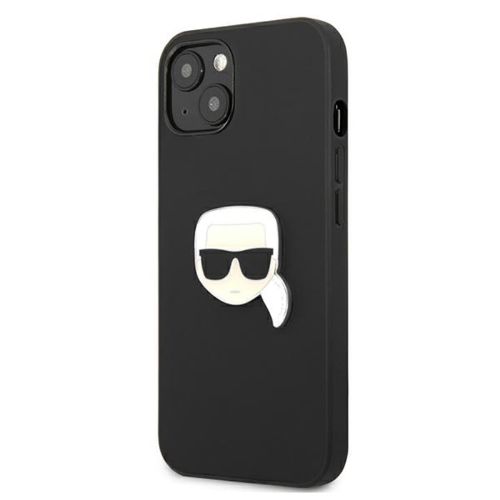 

Karl Lagerfeld PU Leather Karl's Head Metal - Etui iPhone 13 (czarny)