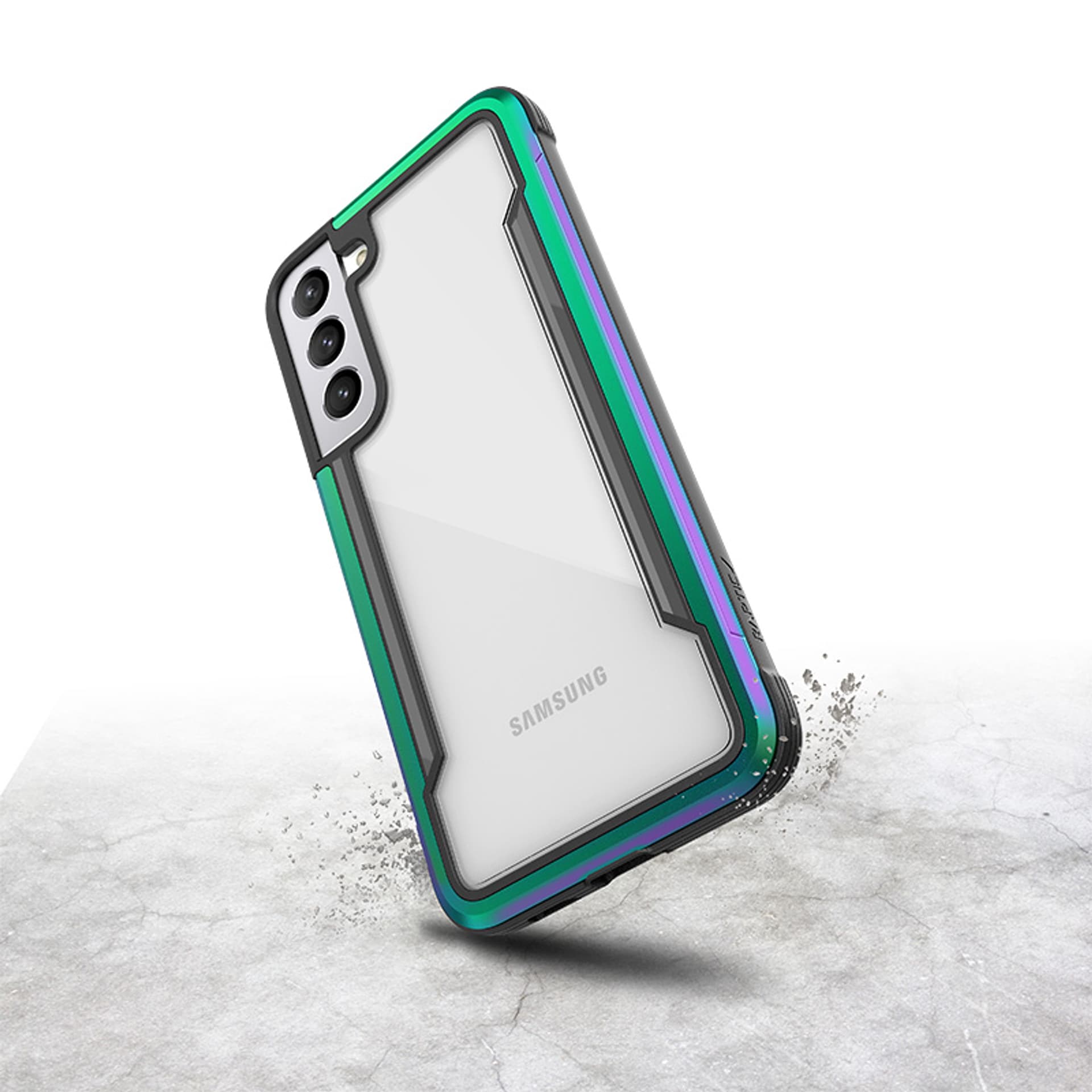 

X-Doria Raptic Shield Pro - Etui Samsung Galaxy S22+ 5G (Antimicrobial Protection) (Iridescent)