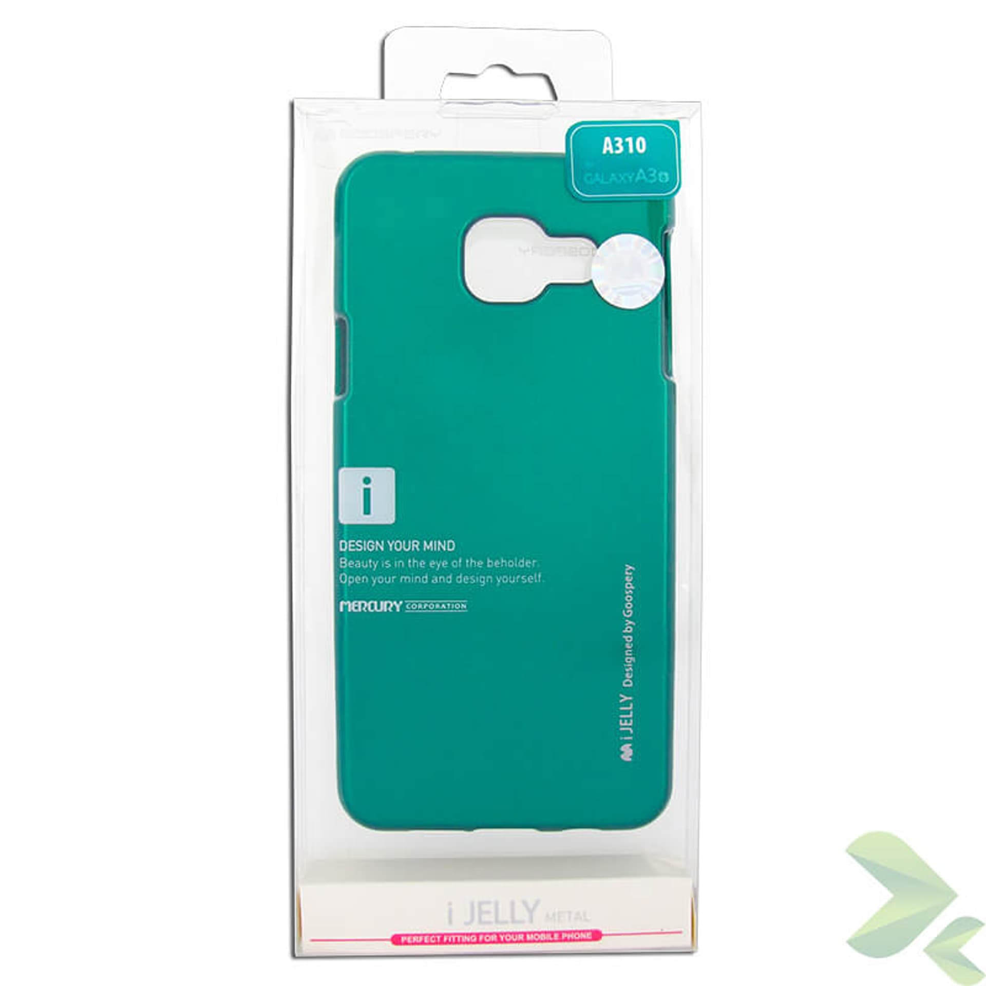 

Mercury I-Jelly - Etui Samsung Galaxy A3 (2016) (zielony)