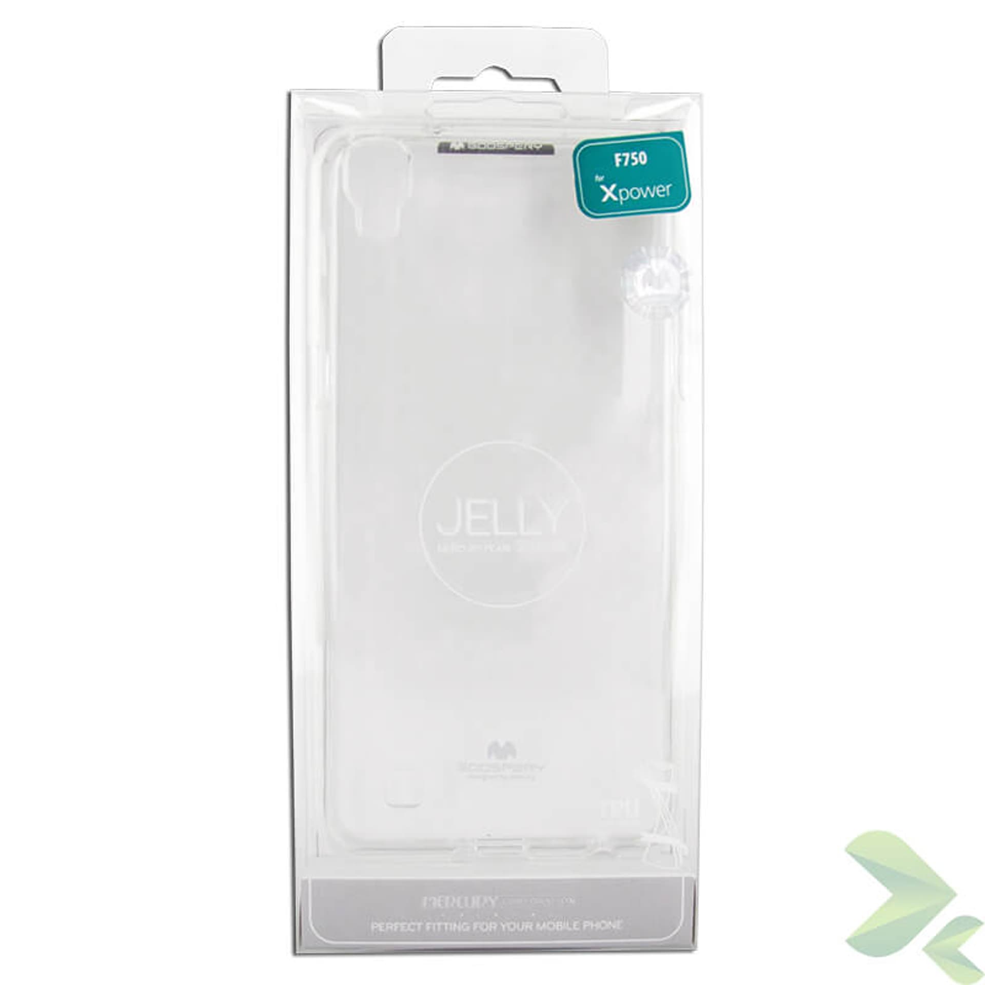 

Mercury Transparent Jelly - Etui LG X Power (przezroczysty)