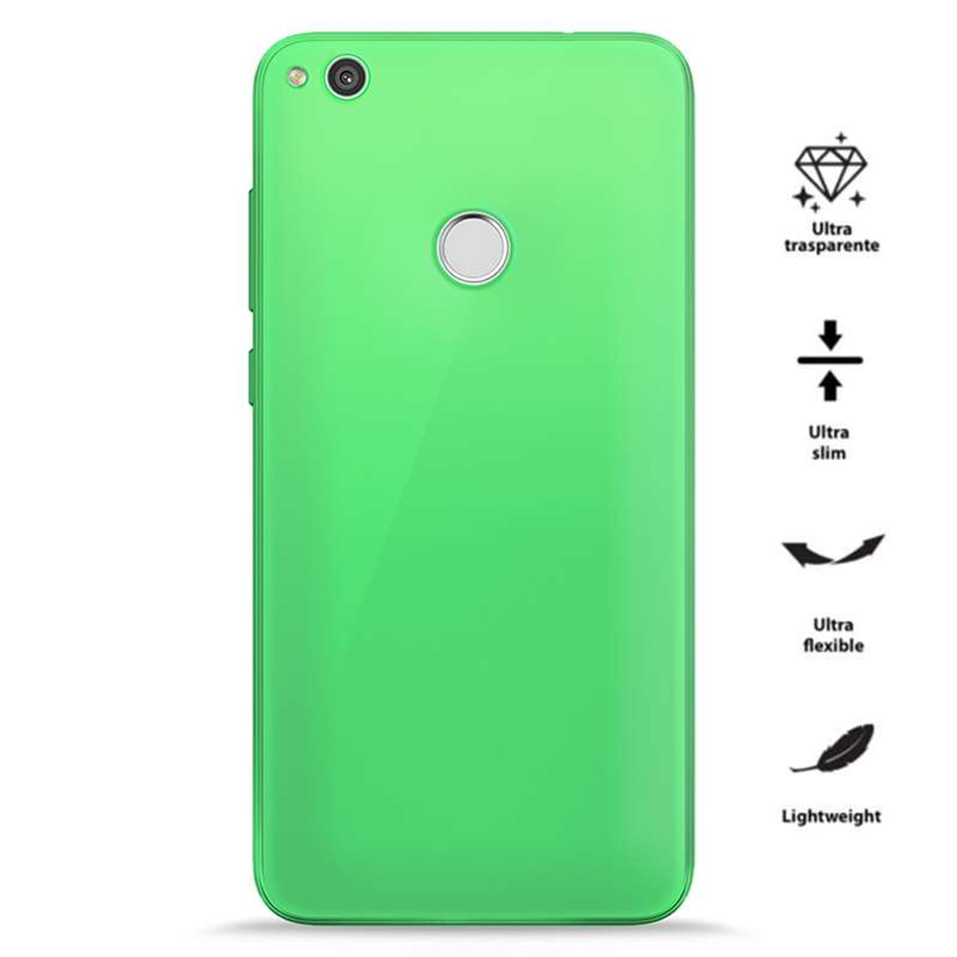 

PURO 0.3 Nude - Etui Huawei P8 Lite (2017) / Honor 8 Lite (Fluo Green)