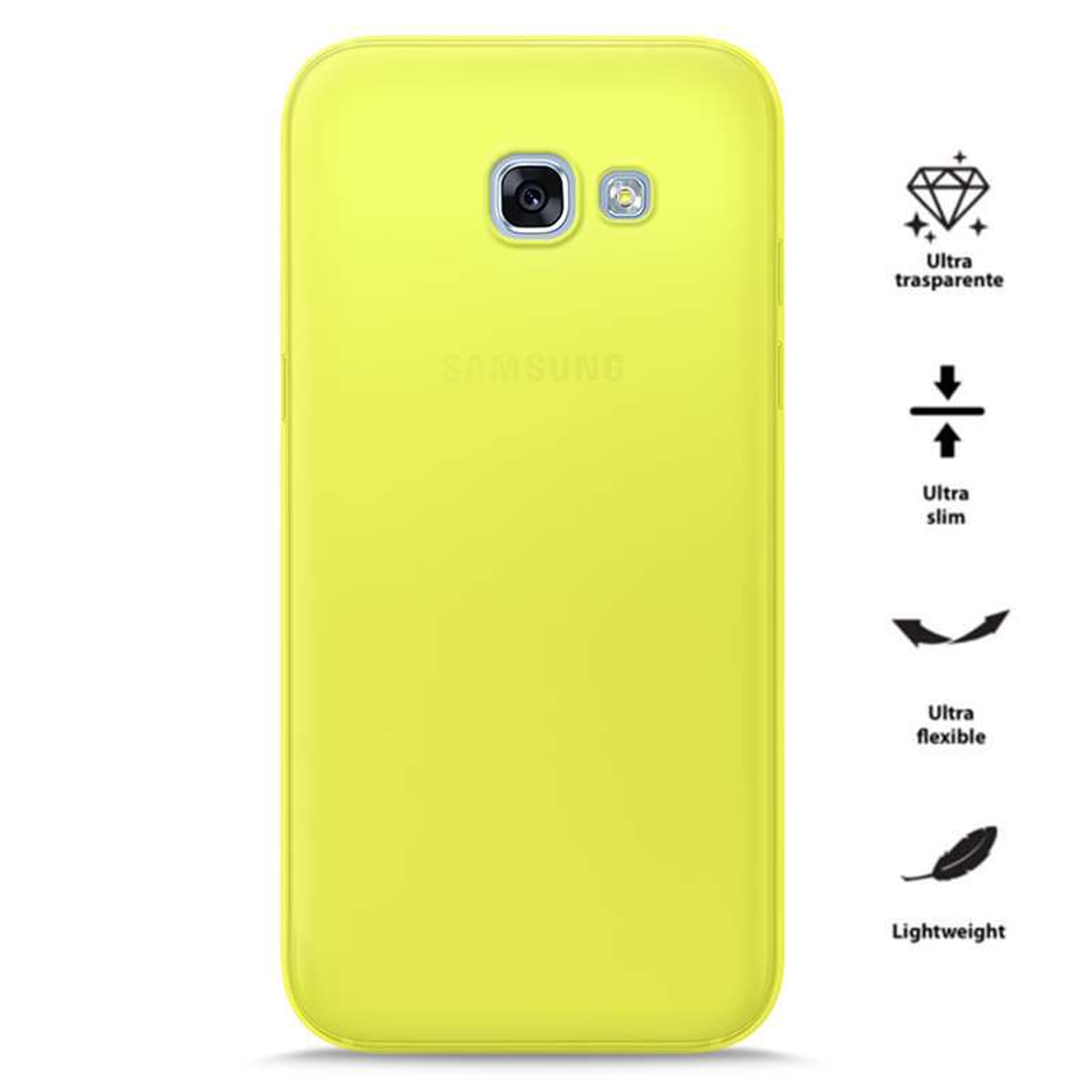 

PURO 0.3 Nude - Etui Samsung Galaxy A3 (2017) (Fluo Yellow)