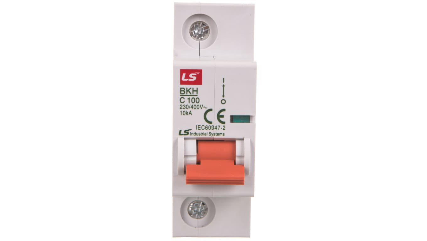 

Wyłącznik nadprądowy 1,5 modułu 1P C 100A 10kA BKH-C-100-1 06110331R0