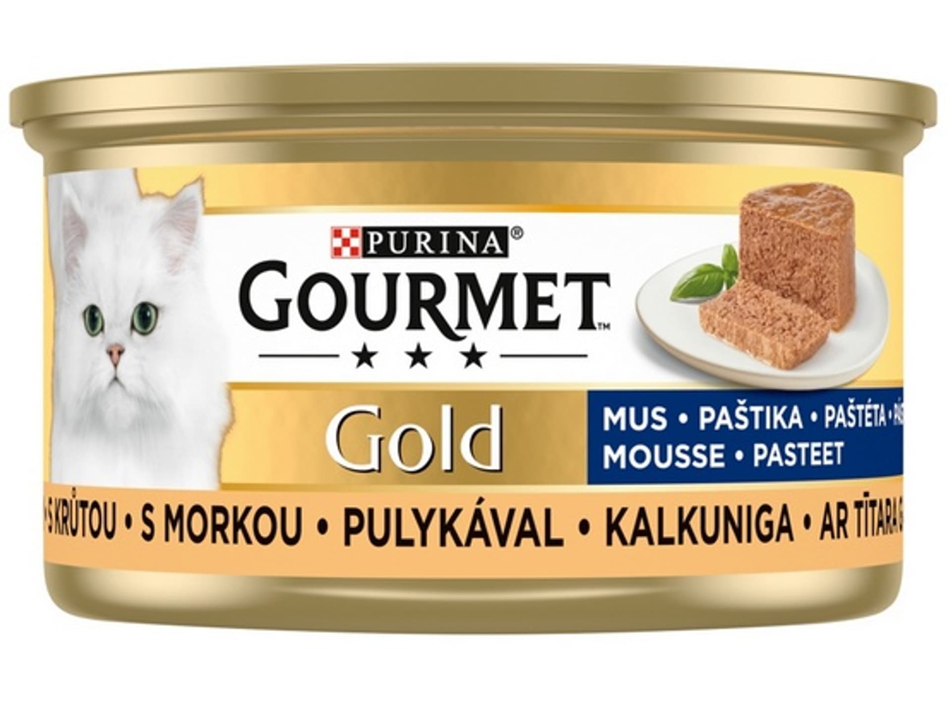 

Gourmet Gold mokra karma dla kota mus z indyka 85g