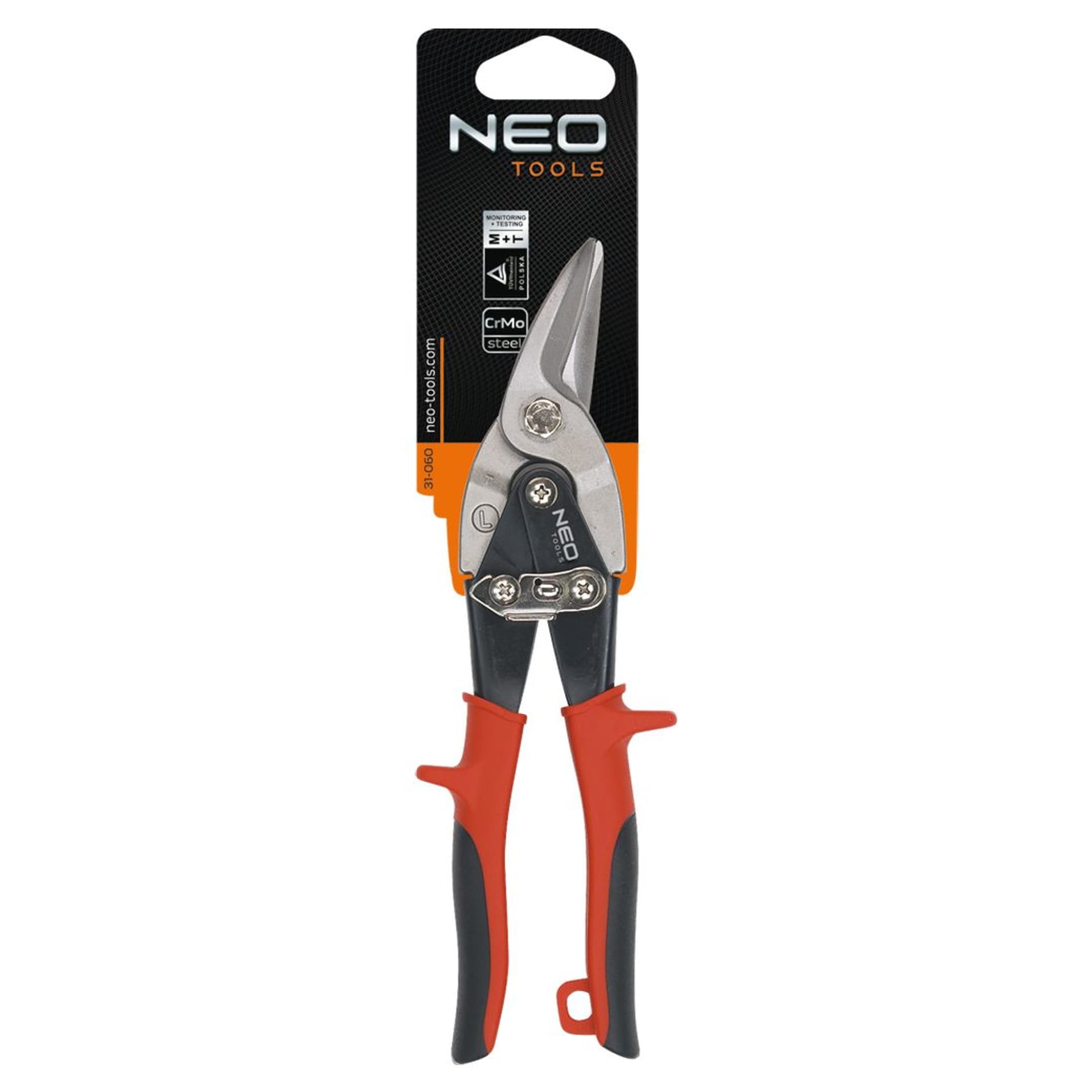 

Nożyce do blachy 250 mm, lewe
