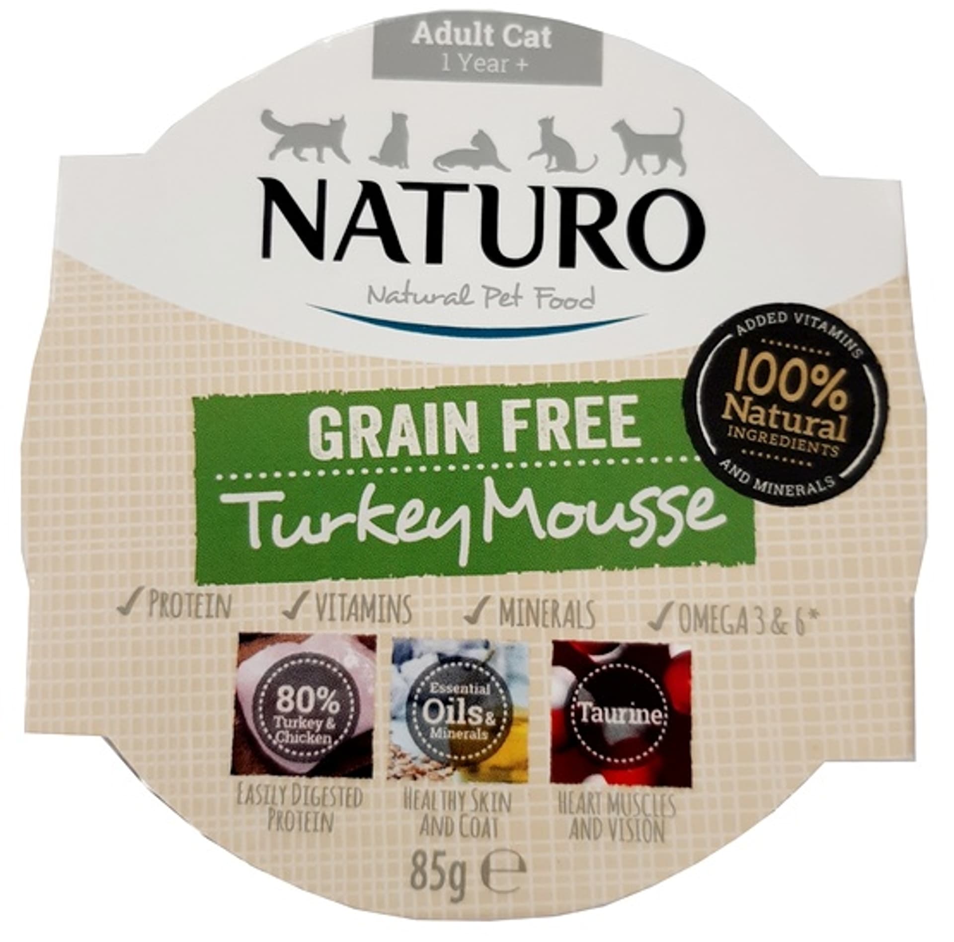 

NATURO mus z indykiem 85 g