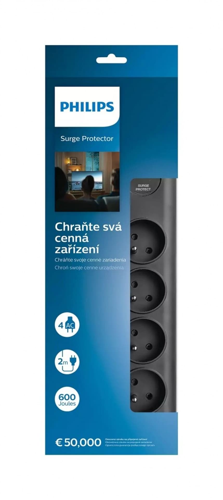 

Listwa antyprzepięciowa SPN7080BA/60