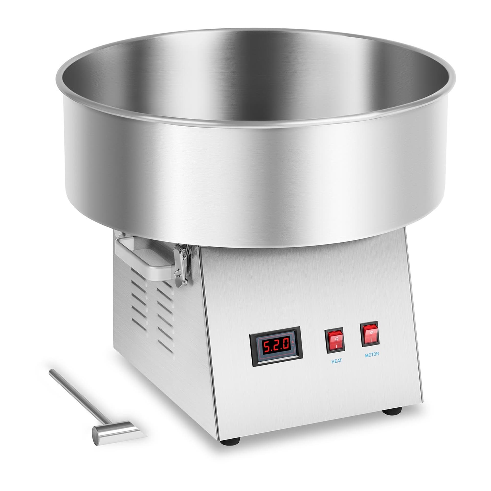 

Maszyna do waty cukrowej LED 52 cm 1030W Royal Catering RCZK-1030-W